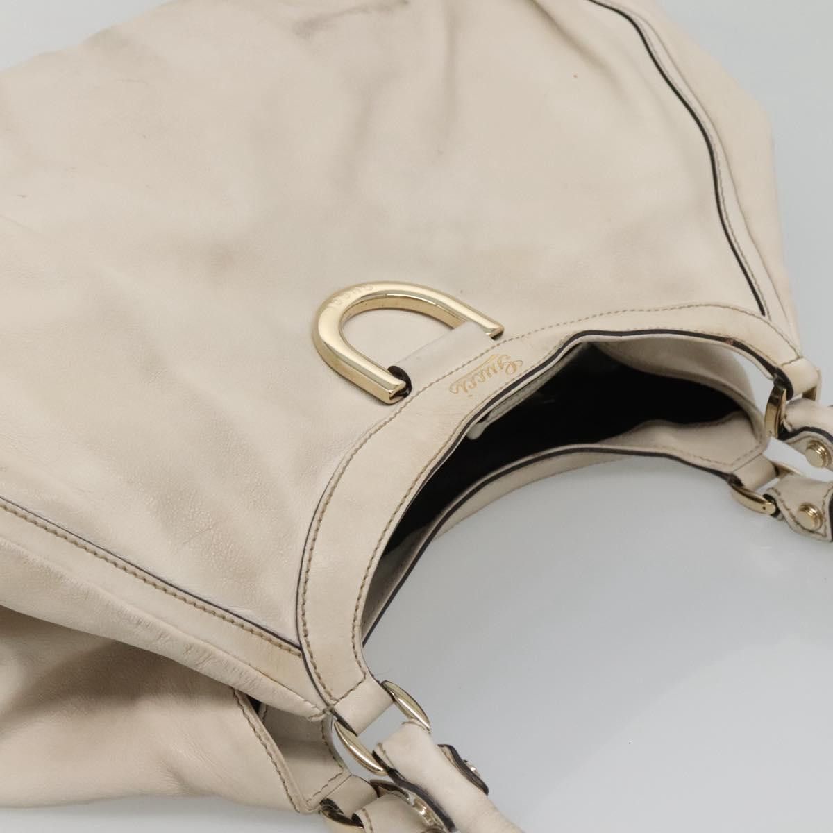 Gucci GUCCI Tote Bag Leather Ivory Gold Size ONE SIZE - 6 Thumbnail