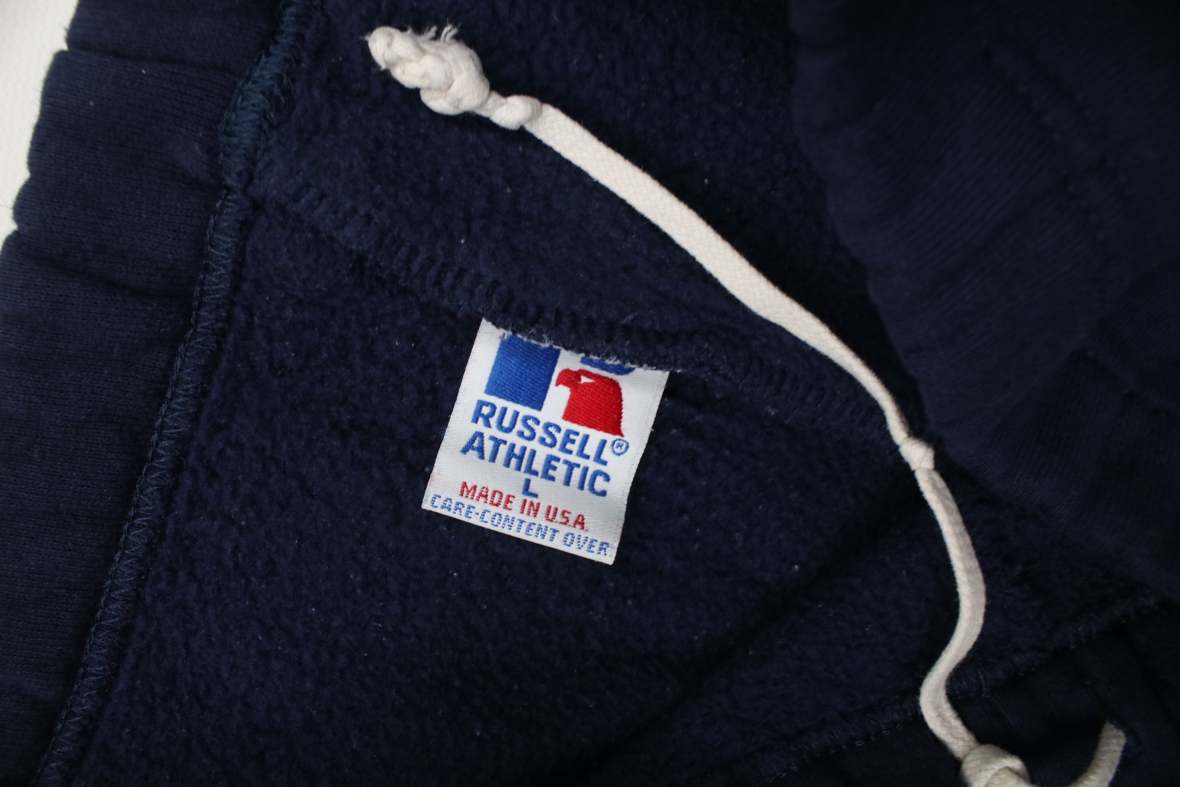 Russell Athletic Vintage 90s Russell Athletic Sweatpants Joggers Blue USA Size US 36 / EU 52 - 6 Thumbnail