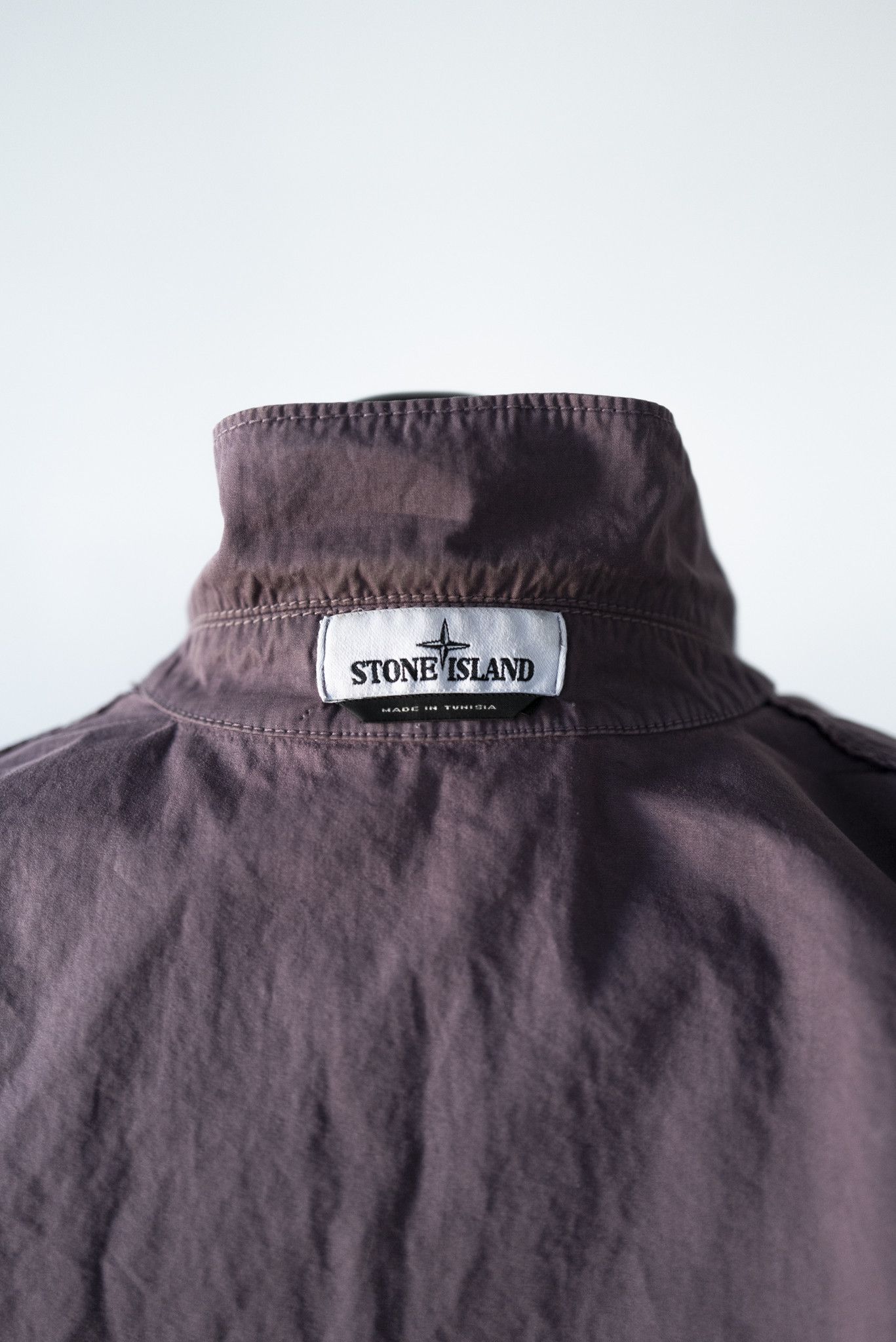 Stone Island Stone Island Garment Dyed Overshirt Plum sz. L Size US L / EU 52-54 / 3 - 4 Thumbnail