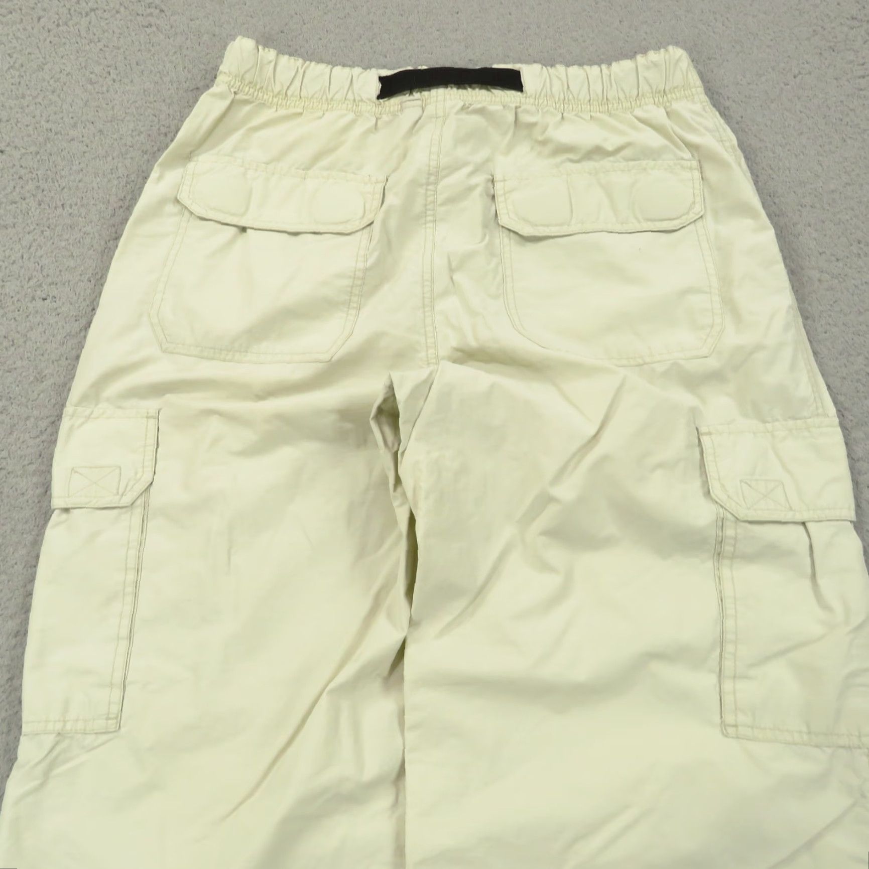 Old Navy VINTAGE Old Navy Baggy Pants Men Small Cargo 30x29 Wide-Leg 90s Grunge 5-Pocket Beige Mens Size US 31 - 4 Thumbnail