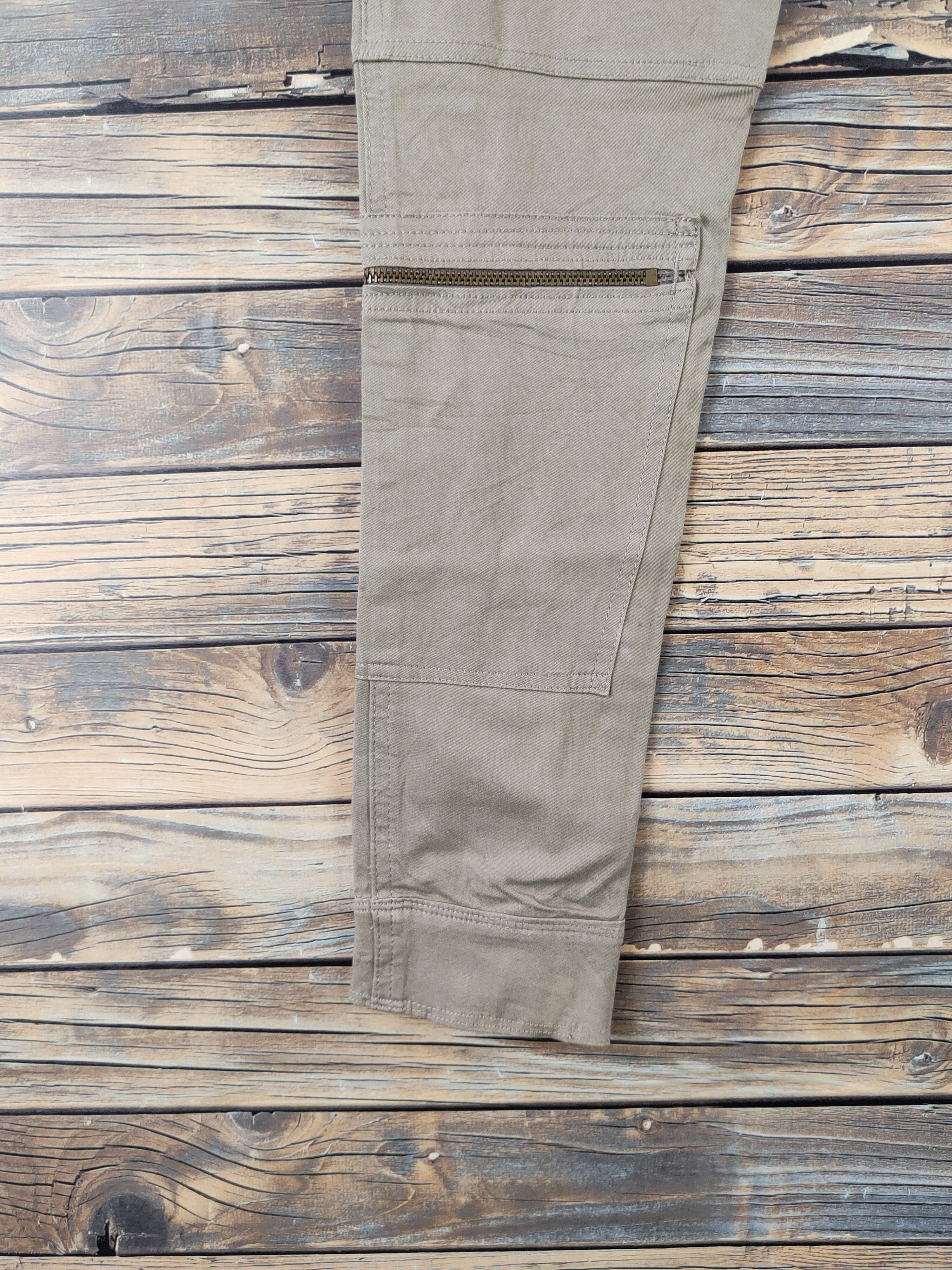 Ralph Lauren DLL Ralph Lauren Beige Multipocket Tactical Cargo Pants #189 Size 26" / US 2 / IT 38 - 9 Thumbnail