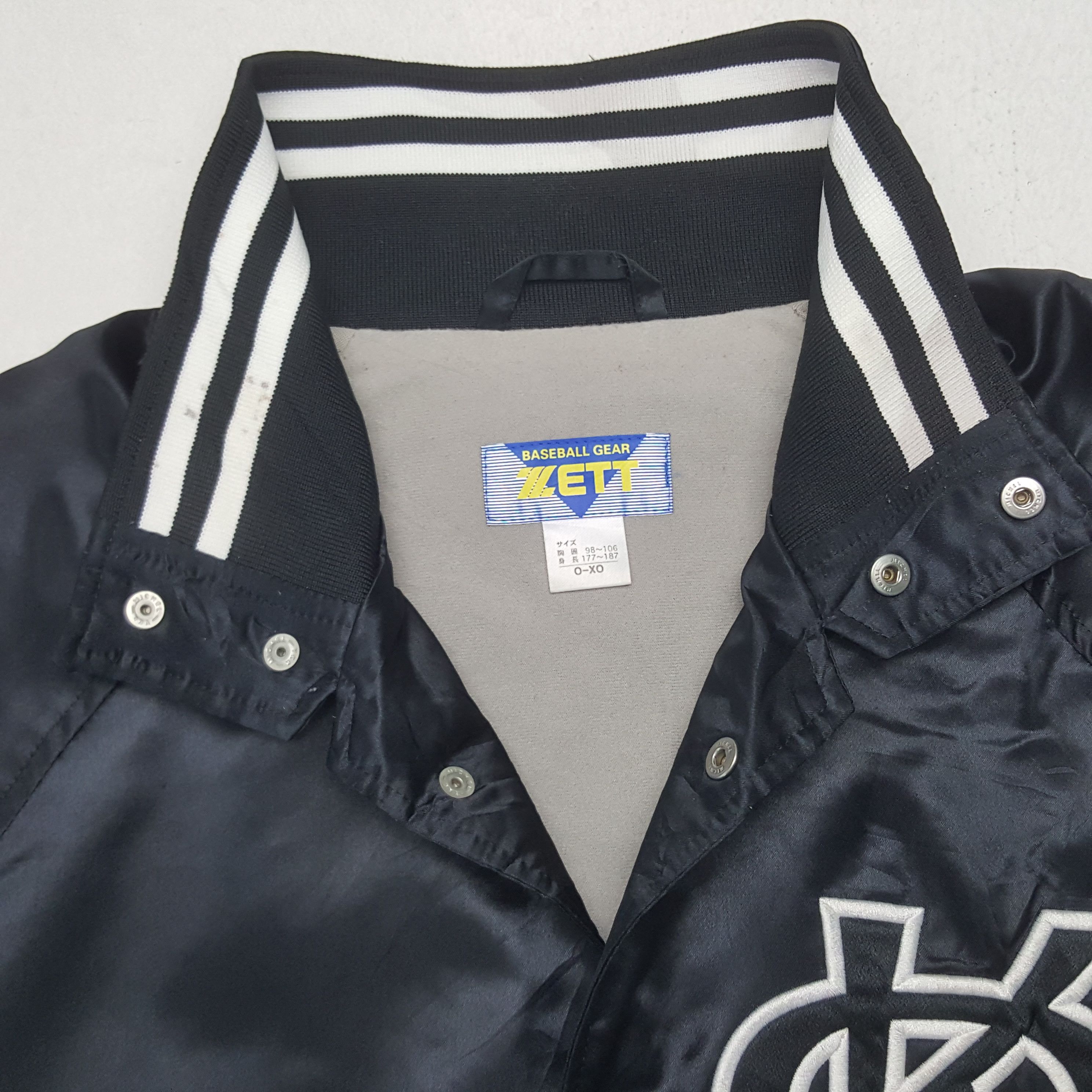 Vintage Vintage KO Baseball Gear Zett Sports Jacket C290N24 Size US XL / EU 56 / 4 - 4 Thumbnail