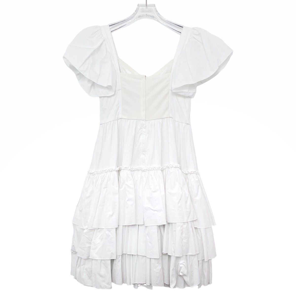 Dolce & Gabbana Dolce & Gabbana White Corset Dress K26WX Size L / US 10 / IT 46 - 2 Thumbnail