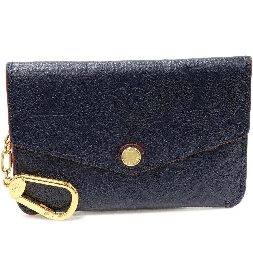 Louis Vuitton Louis Vuitton Louis Vuitton Monogram Empreinte Pochette Clé 2way coin case key case M62017 Leather Coin Case M62017 DUTY FREE for USA Size ONE SIZE - 1 Thumbnail