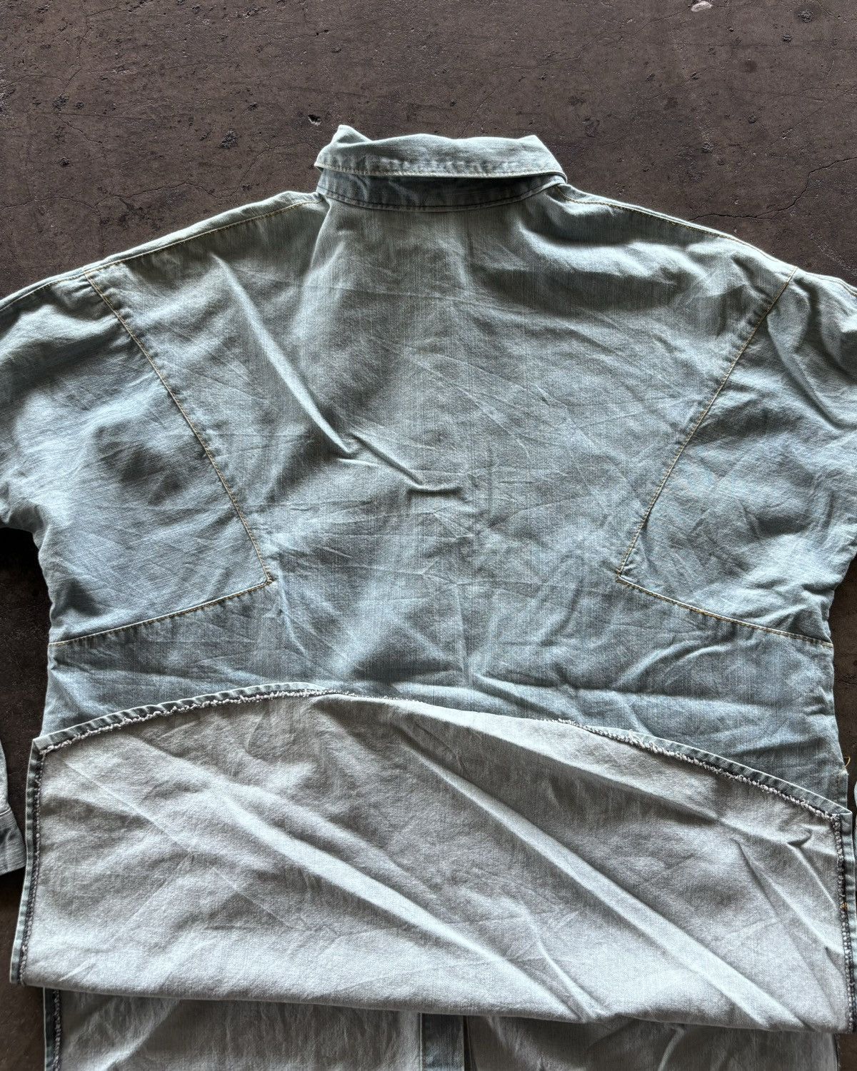 Designer × Issey Miyake × Japanese Brand Issey Miyake Unique Style Button Up Shirt Japanese Size US L / EU 52-54 / 3 - 5 Thumbnail