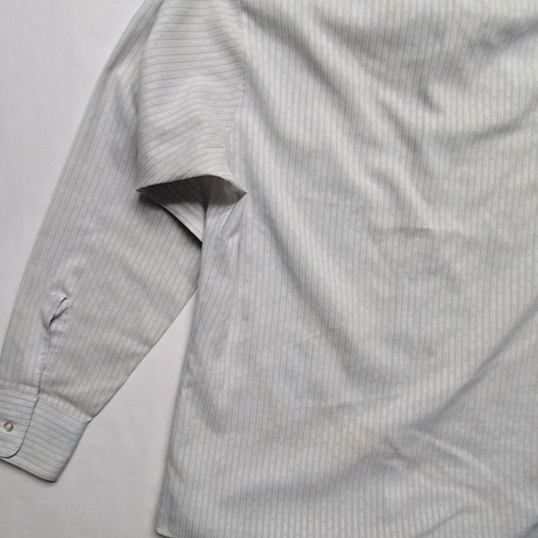 Arrow Vintage Arrow Kent Striped Button-Up Gray Blue L Shirt 90s Size US L / EU 52-54 / 3 - 11 Thumbnail