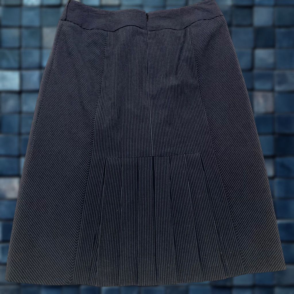 Apt. 9 Apt. 9 Skirt Black Striped Pencil Straight Office Business Lined Womens Size 6 Size 28" / US 6 / IT 42 - 1 Thumbnail