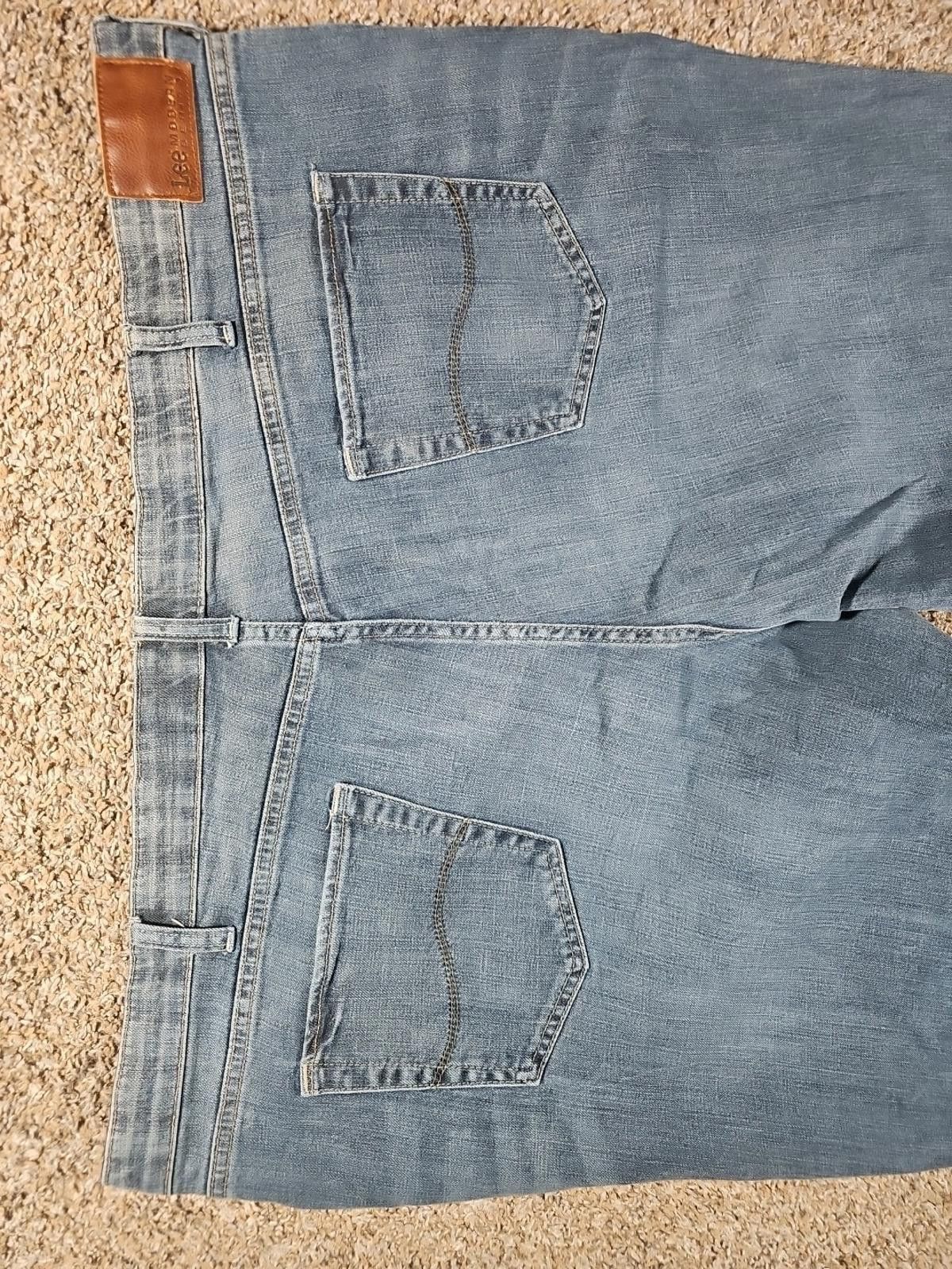 Lee Lee Modern Series Relaxed Fit Straight Leg 50x30 Jeans Size US 44 / EU 60 - 6 Thumbnail
