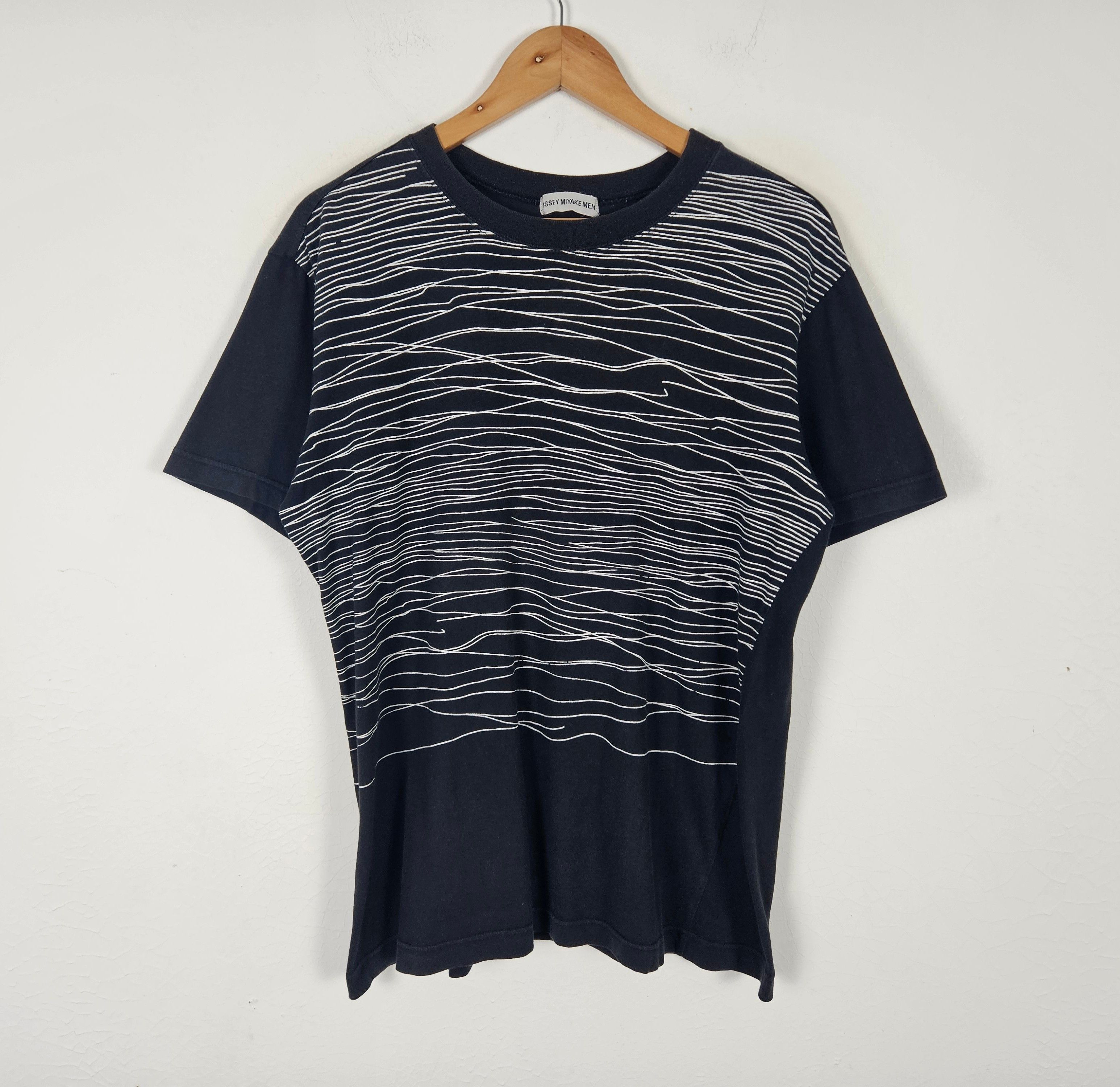Issey Miyake Issey Miyake Men abstract wave Shirt Size US L / EU 52-54 / 3 - 2 Thumbnail