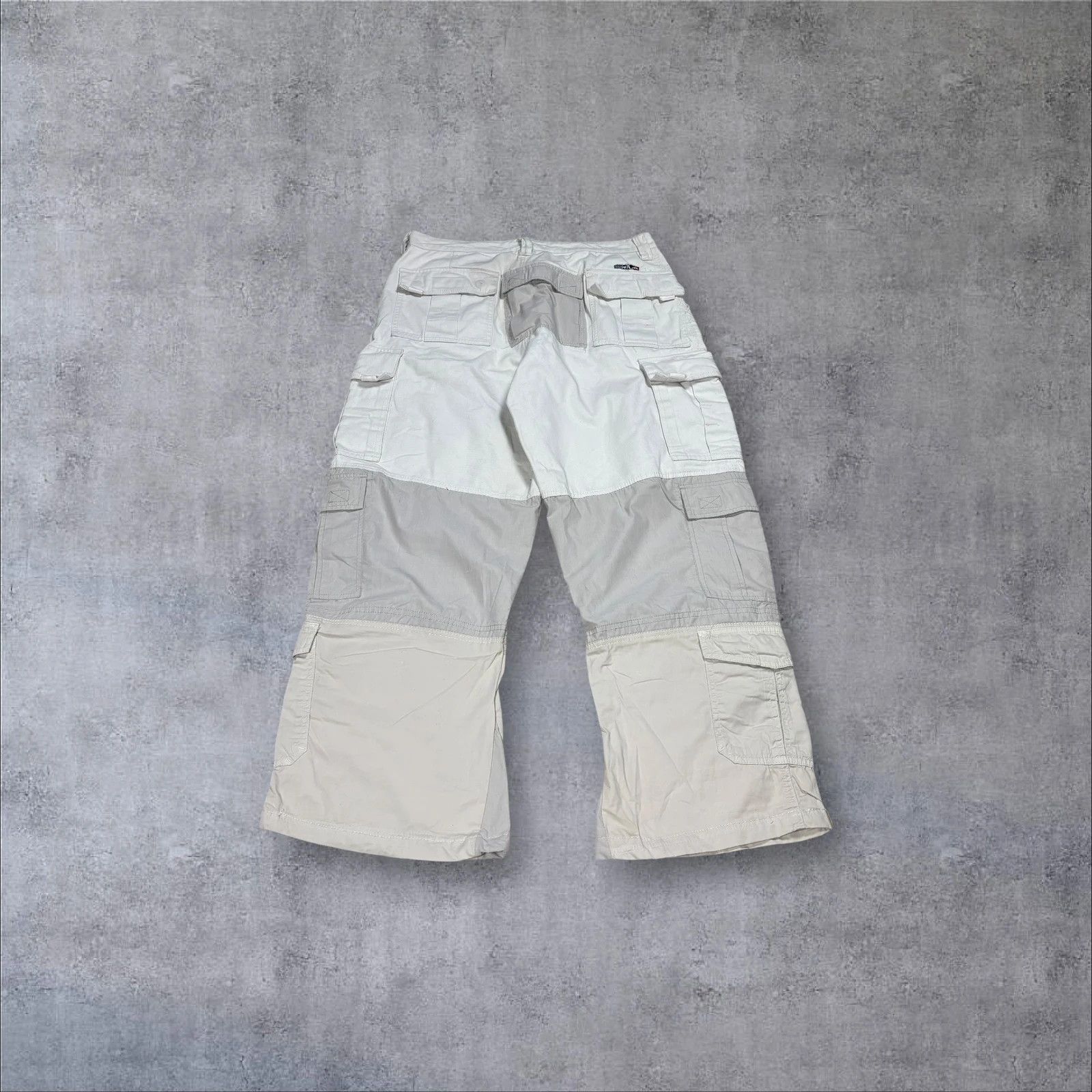Japanese Brand Quiksilver Cargo Pants W32 Beige Size US 34 / EU 50 - 2 Thumbnail