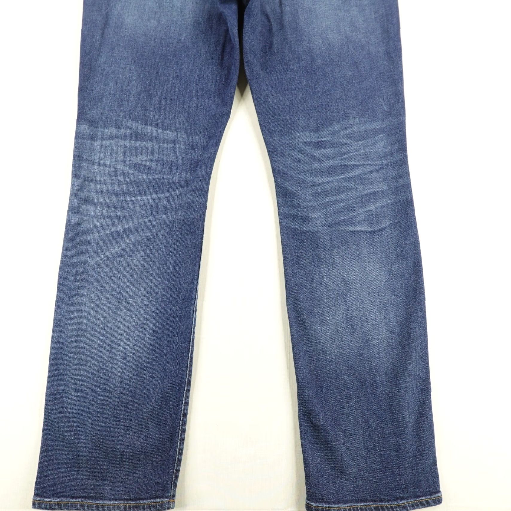 J.Crew J Crew Jeans Mens 42x34 Blue Kurabo Japanese Denim 484 Slim Fit Faded Whisker Size US 42 / EU 58 - 2 Thumbnail