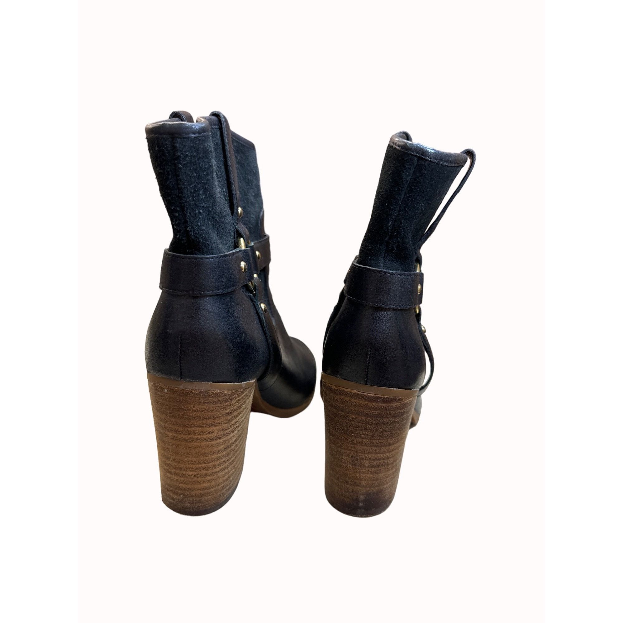 Ralph Lauren Ralph Lauren Lauren women’s black leather ankle boots 6B SKU Size US 6 / IT 36 - 4 Thumbnail