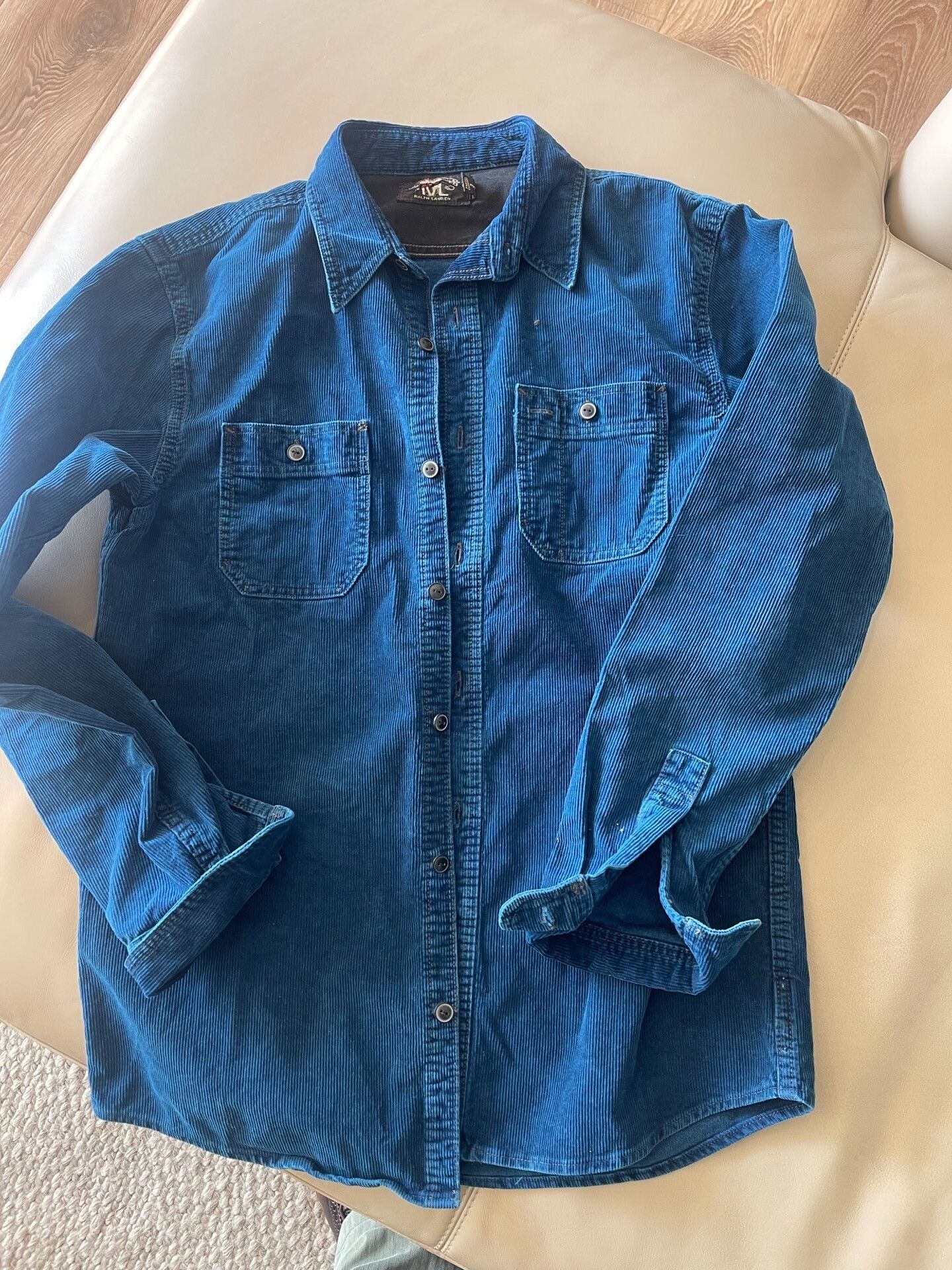 RRL Ralph Lauren RRL Indigo Dyed Corduroy Item Size US S / EU 44-46 / 1 - 1 Thumbnail