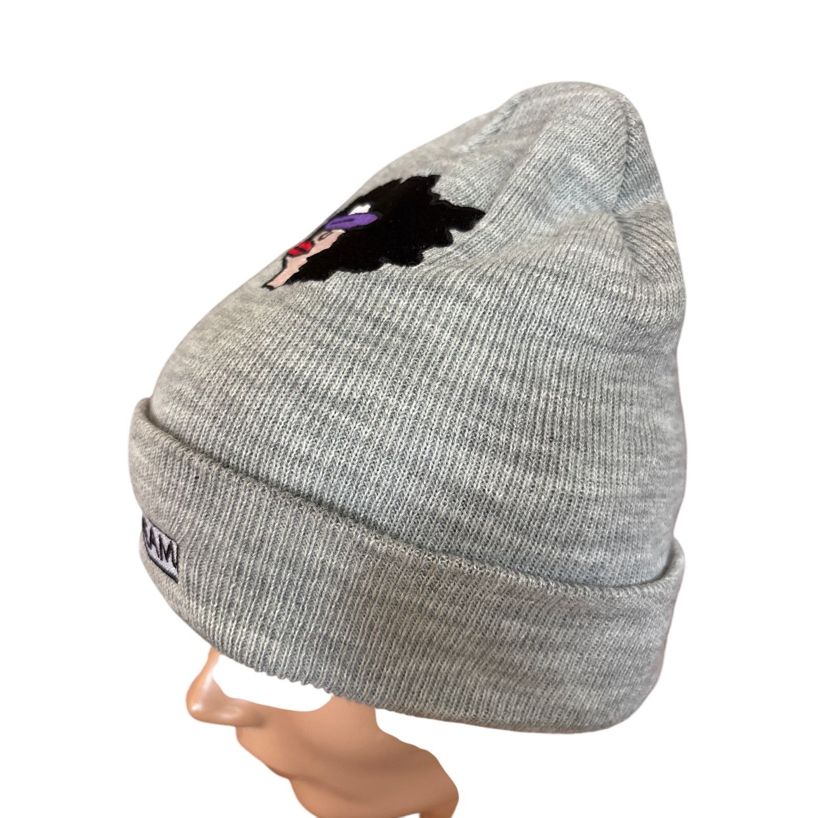 Supreme 17FW Supreme Gonz Ramm Beanie knit hat grey “supream” beanie Size ONE SIZE - 4 Thumbnail