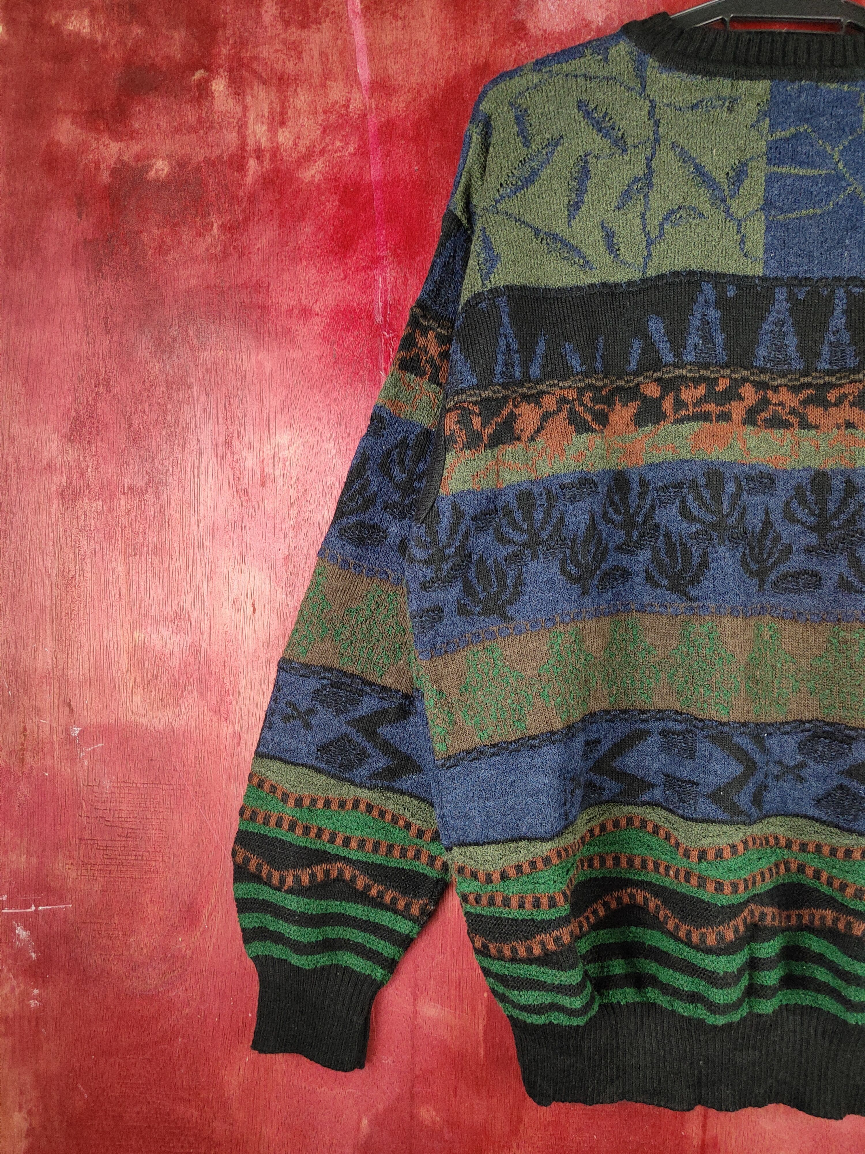 Vintage DL Antonio Fusco Knitwear Sweatshirt like coogi #S1262 Size US L / EU 52-54 / 3 - 8 Thumbnail