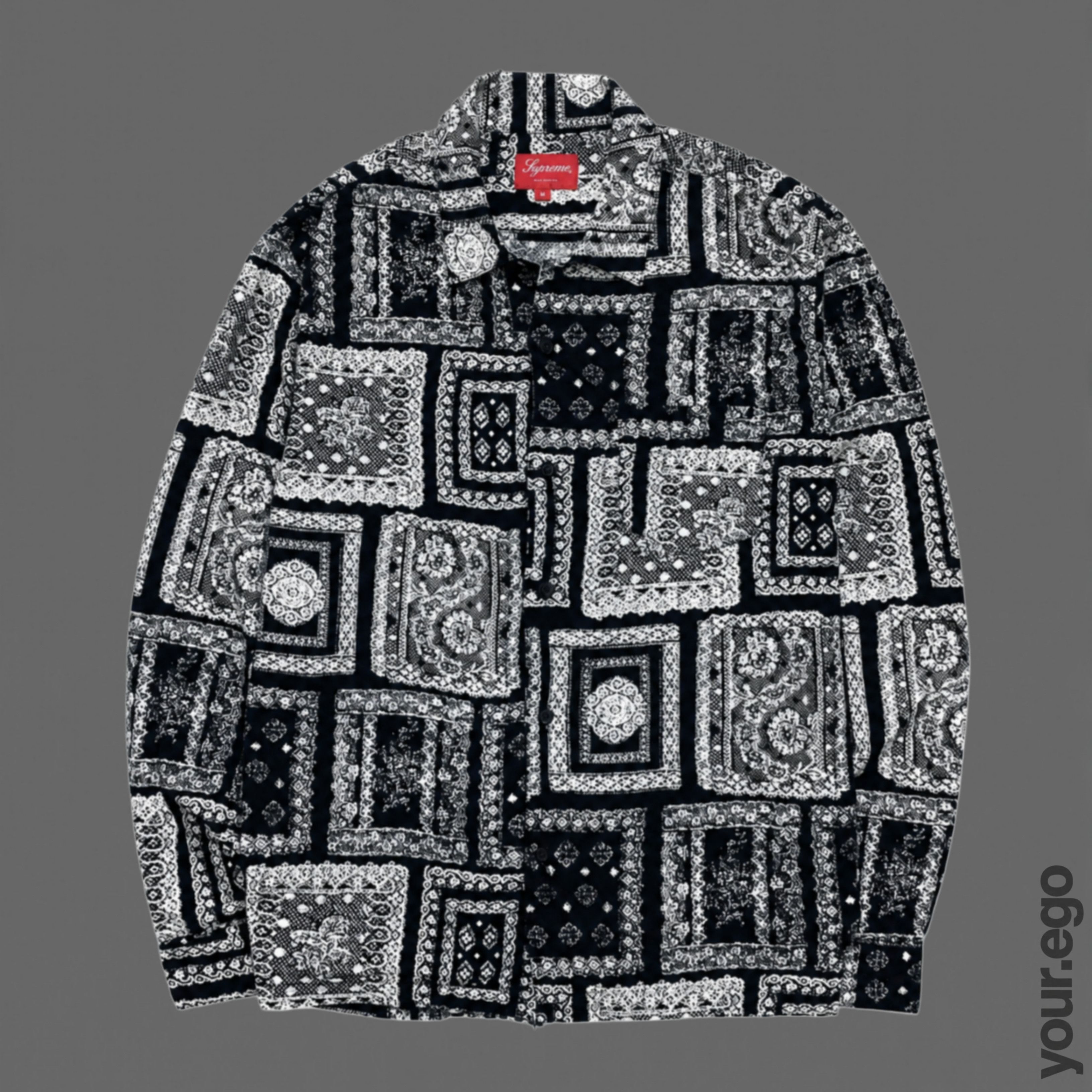 Supreme Supreme Blow Back kiss rayon shirt | Grailed
