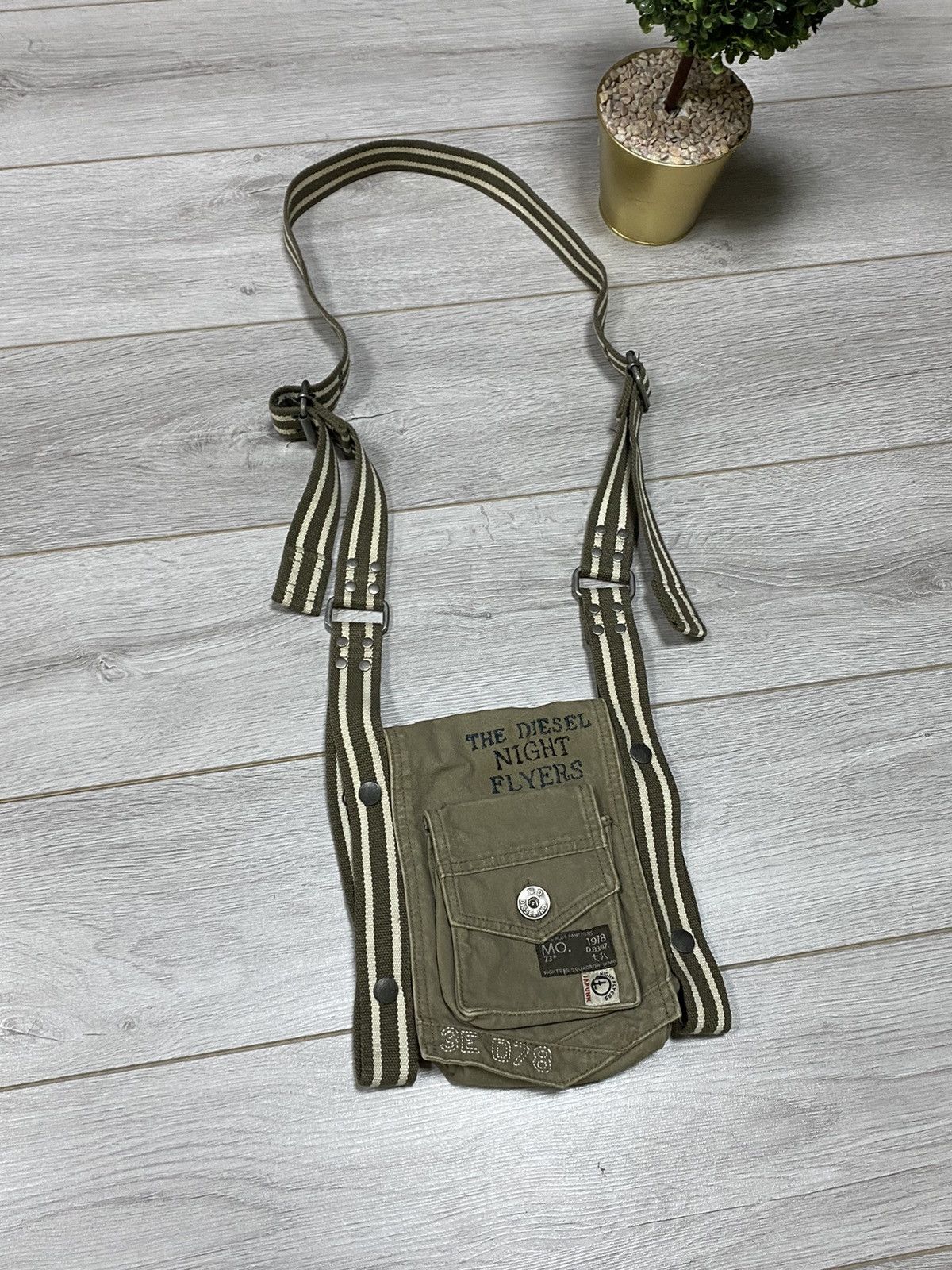 Diesel Diesel vintage strap shoulder crossbody bag Size ONE SIZE - 3 Thumbnail