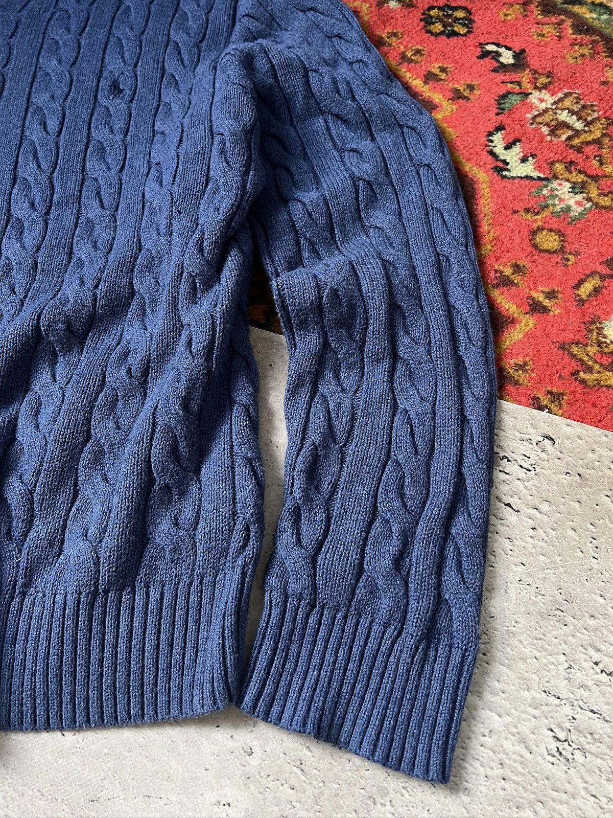Polo Ralph Lauren Polo Ralph Lauren knitted cable old money sweater y2k Size US XL / EU 56 / 4 - 5 Thumbnail