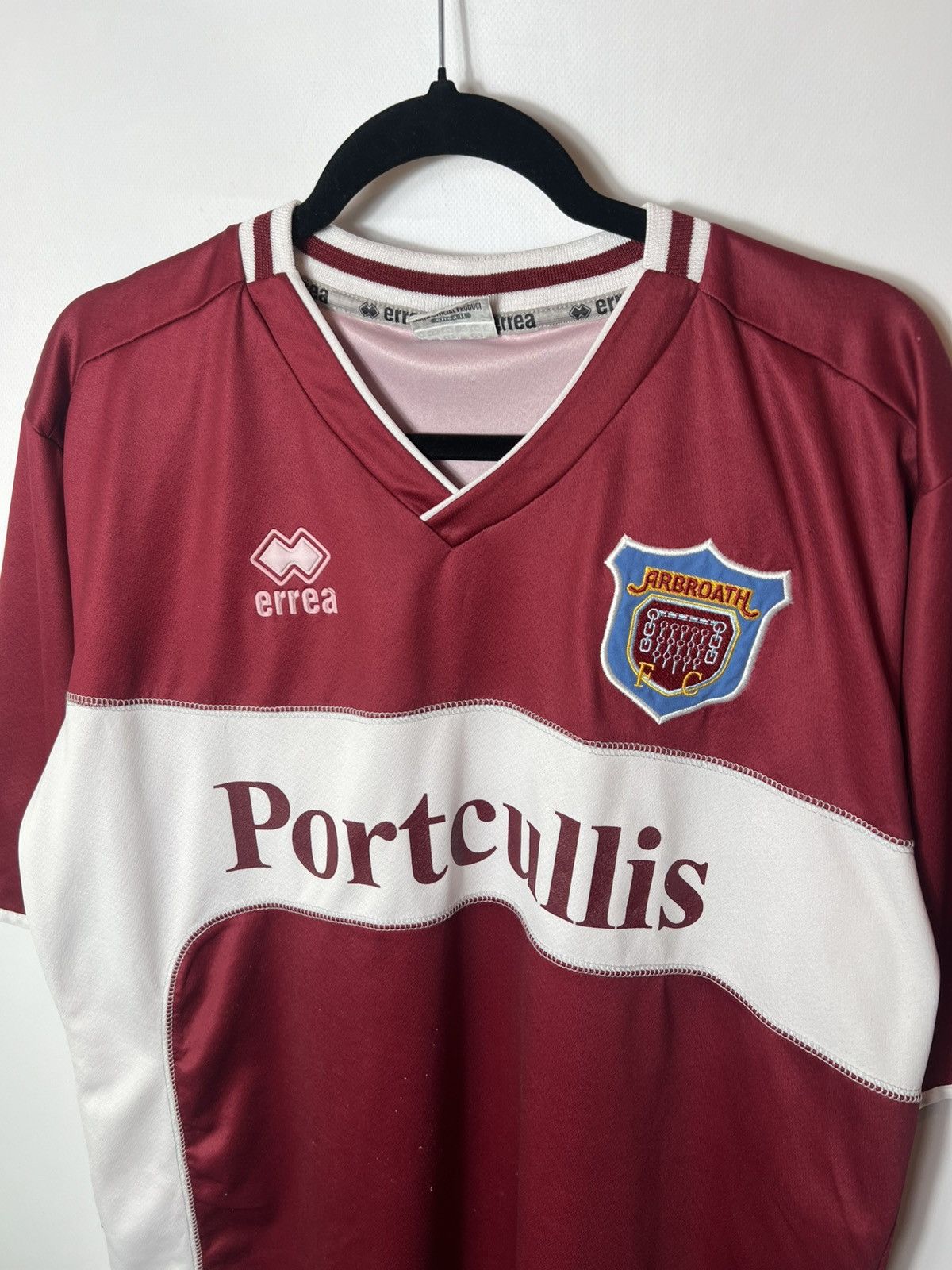 Errea Vintage sportswear Errea Fc Abroath 06-08 Soccer jersey Size US XXL / EU 58 / 5 - 2 Thumbnail
