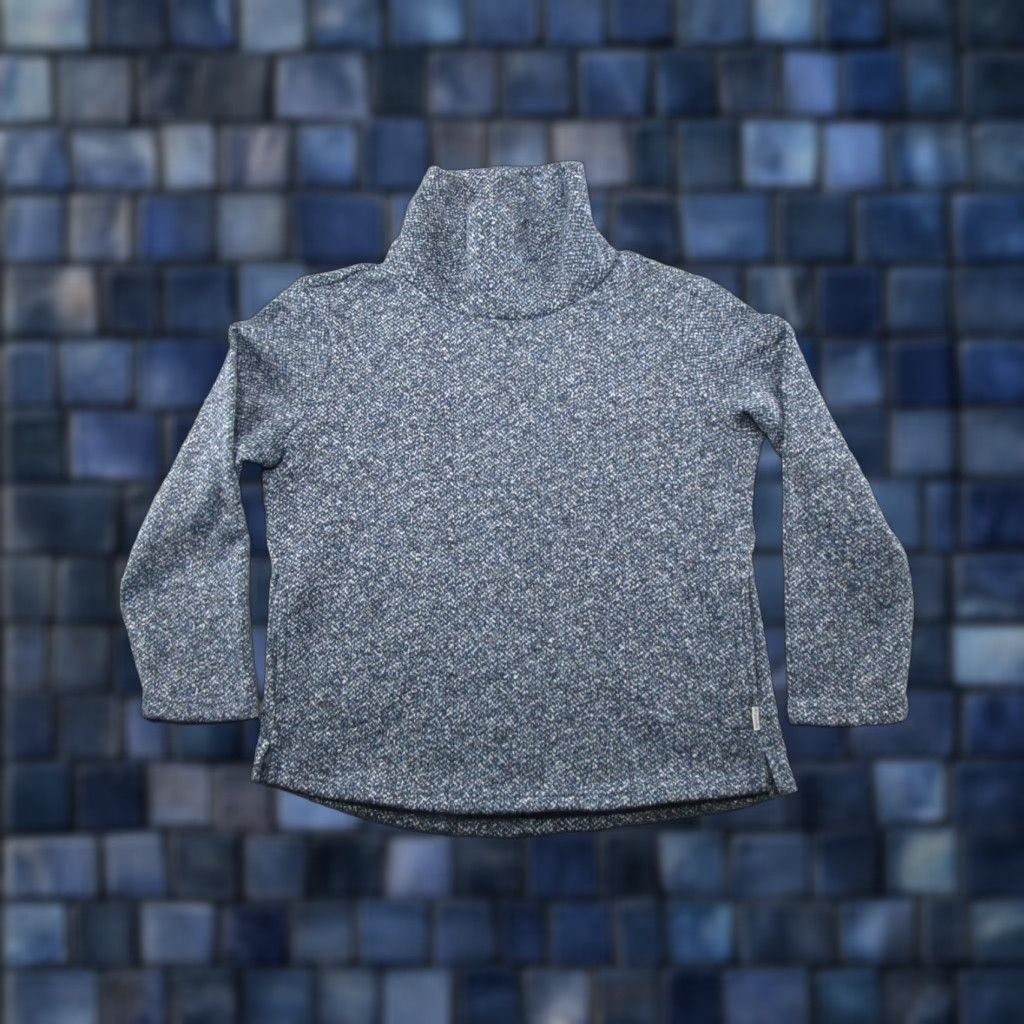 Avalanche Avalanche Blue Pullover Mock Neck Sweater Women's L Outdoors Casual 90s Theme Size L / US 10 / IT 46 - 1 Thumbnail