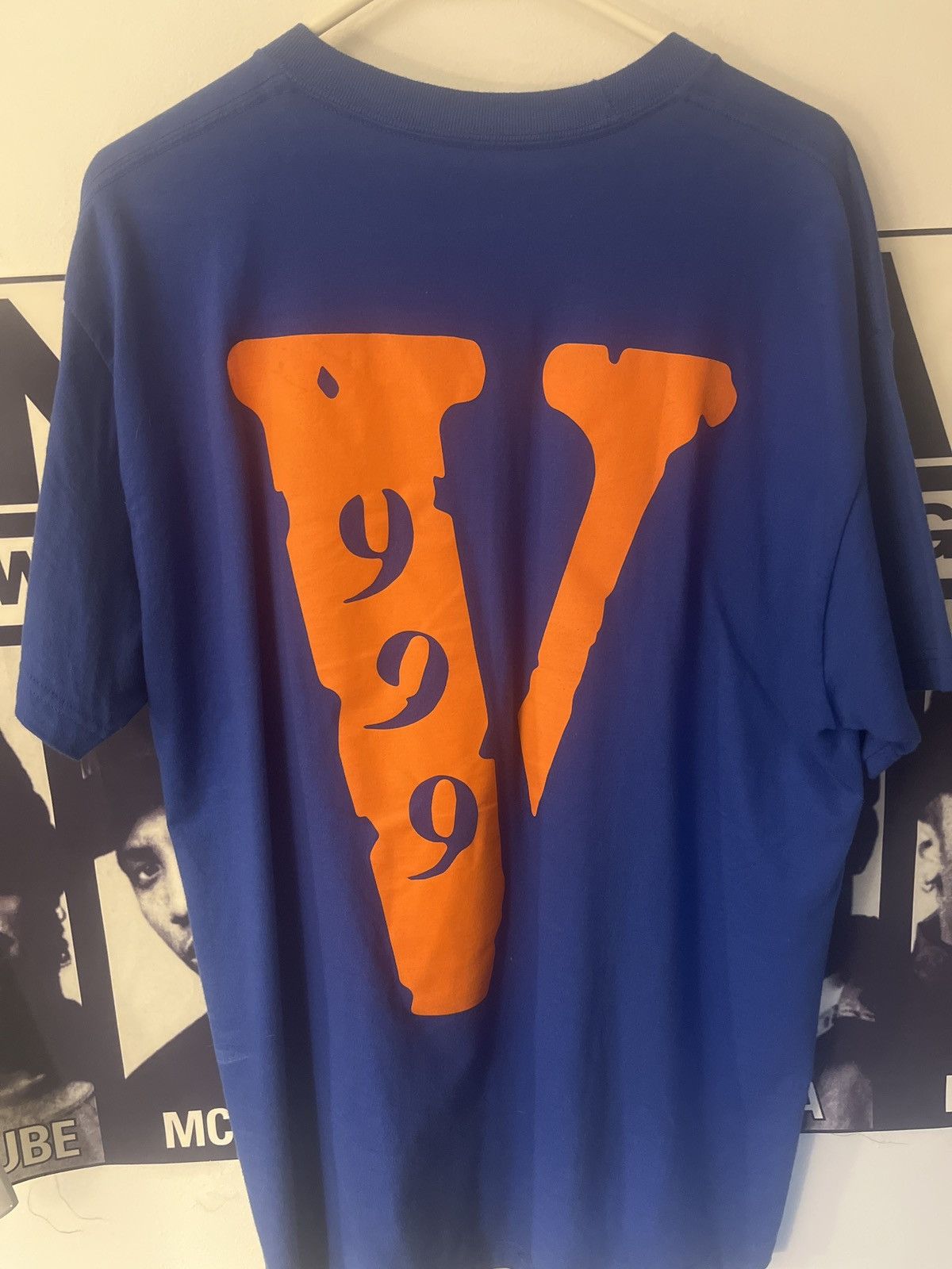 999 Club × Vlone Vlone Juice Wrld Legends Never Die Blue Tee 999 Size US L / EU 52-54 / 3 - 1 Thumbnail