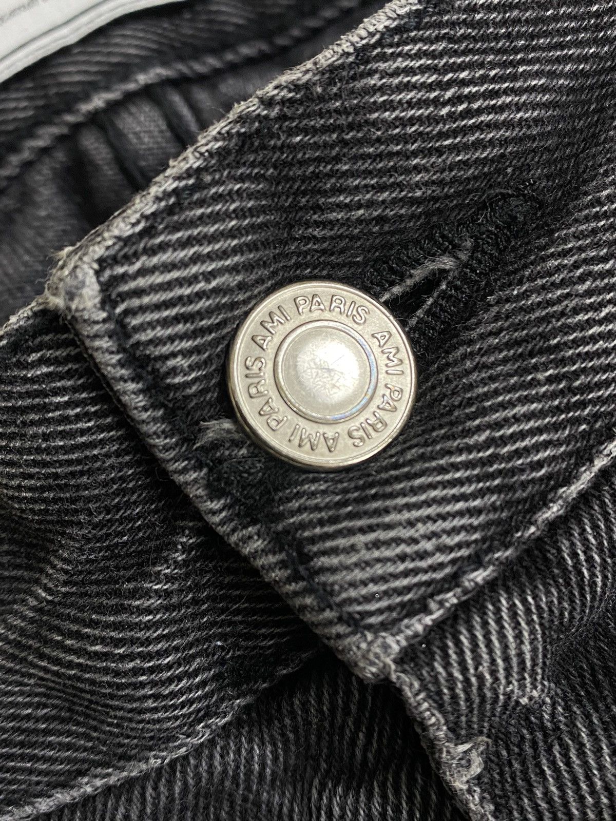 AMI AMI Paris Faded Black Jeans Size US 32 / EU 48 - 9 Thumbnail