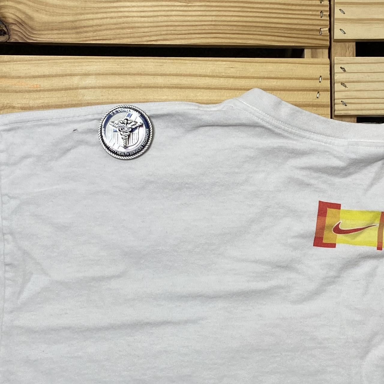 Nike Vintage Nike Box Logo White Tee Size XL Size US XL / EU 56 / 4 - 4 Thumbnail