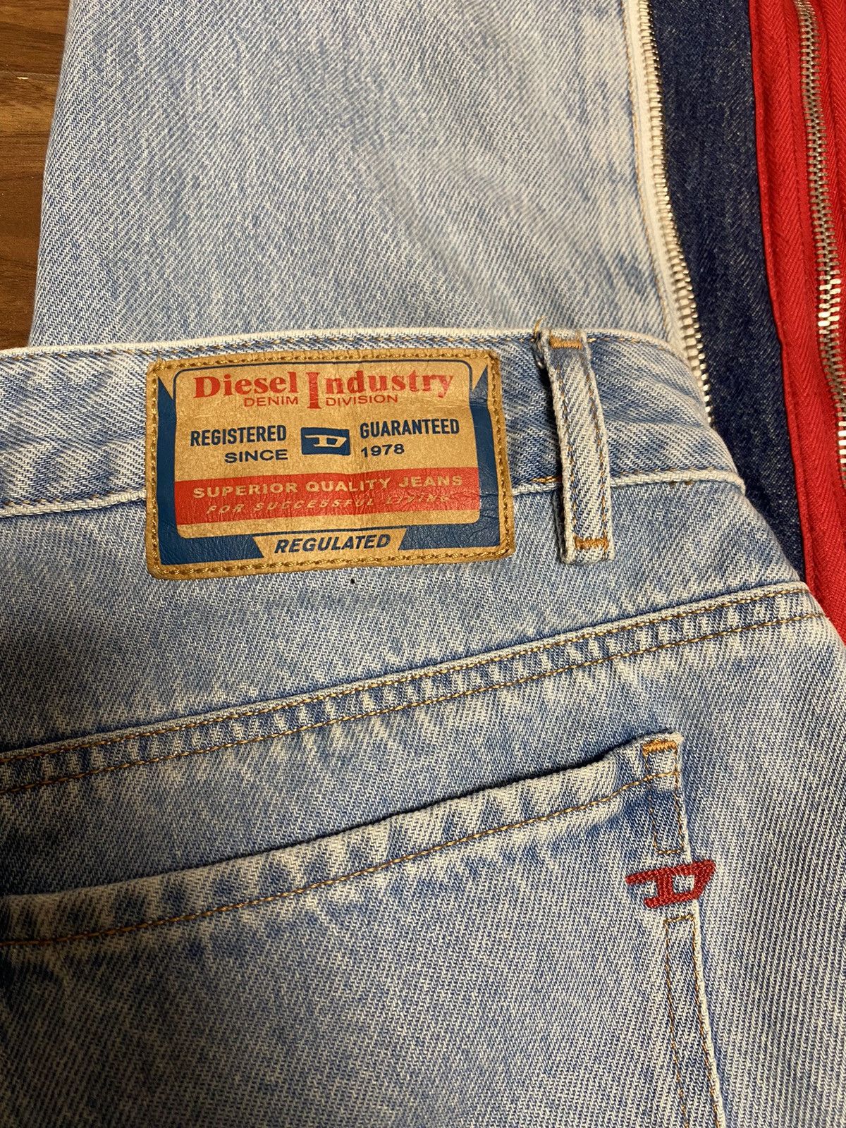 Diesel Diesel 2002 Double Side-Zipper Jeans Size 26" / US 2 / IT 38 - 7 Thumbnail
