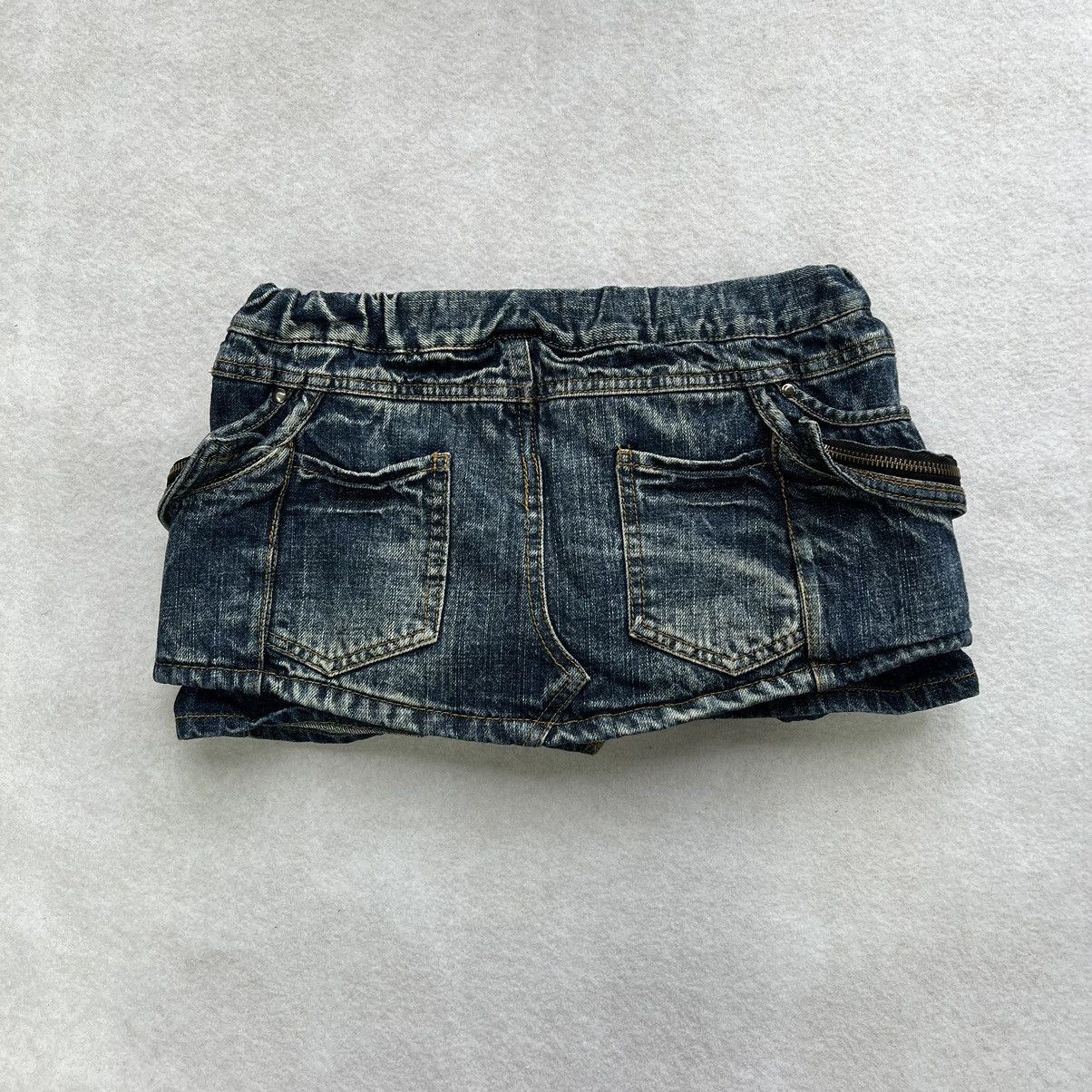 Japanese Brand Max Max Cargo Mini Skirt Size 28" / US 6 / IT 42 - 6 Thumbnail