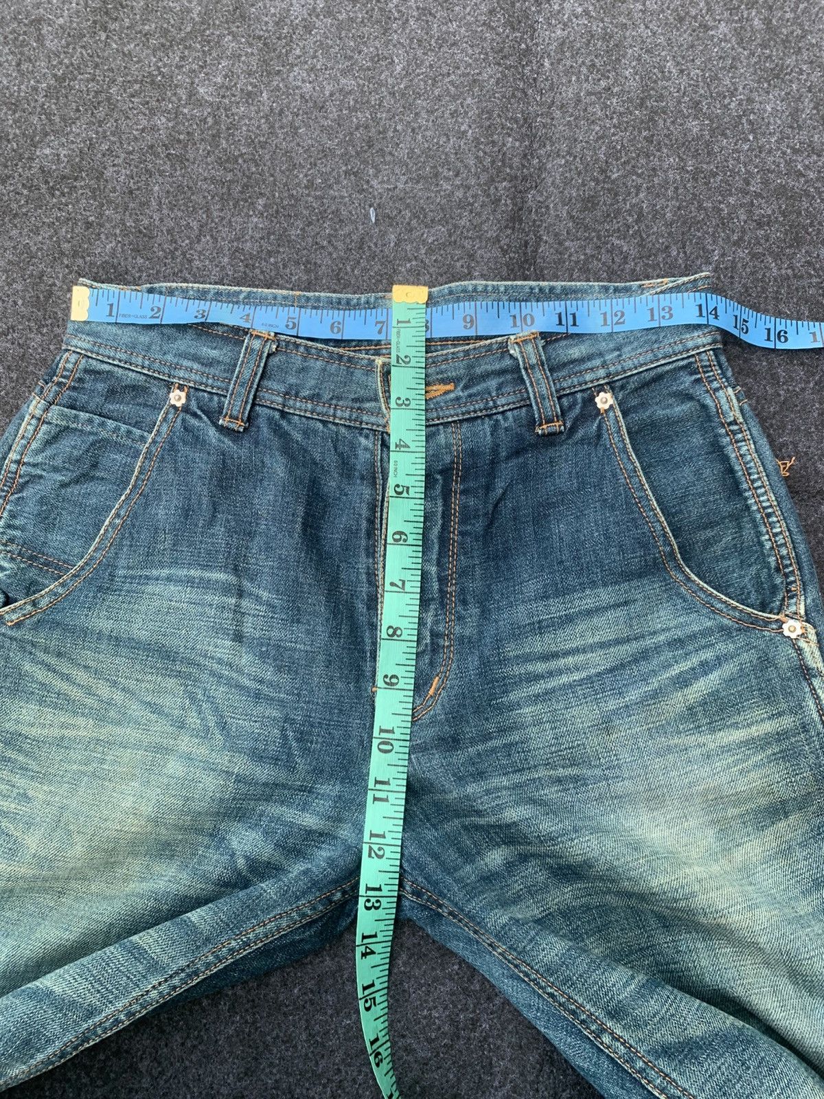 Japanese Brand Vintage The Fool jeans made in Japan 🇯🇵 Size US 28 / EU 44 - 3 Thumbnail