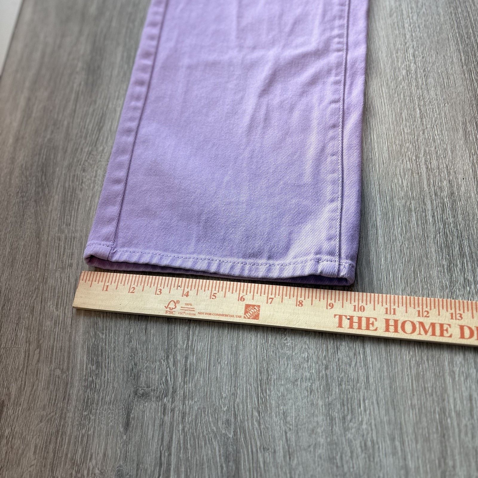 Shein SHEIN Women Purple Wide Leg Jeans High Rise Baggy Y2K Size L Size 40" / US 18 - 3 Thumbnail