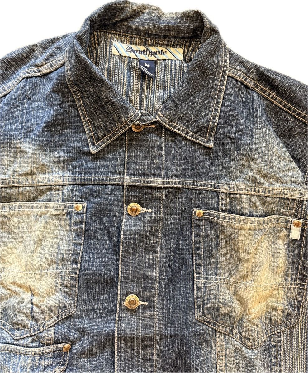 Southpole Vintage Southpole Boxy Fit Denim Jacket Size US M / EU 48-50 / 2 - 4 Thumbnail