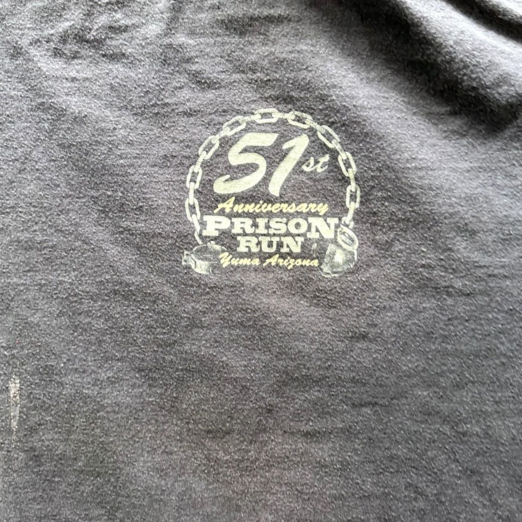 Harley Davidson Harley-Davidson Shirt Mens XL Black 51st Anniversary Prison Run Yuma Graphic Short Sleeve Crew Neck Size US XL / EU 56 / 4 - 2 Thumbnail