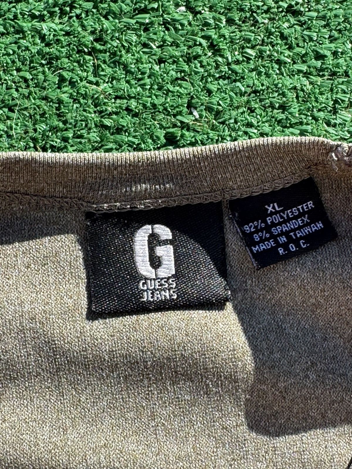 Guess Guess Jeans Slim Green Shirt Size US XL / EU 56 / 4 - 2 Thumbnail