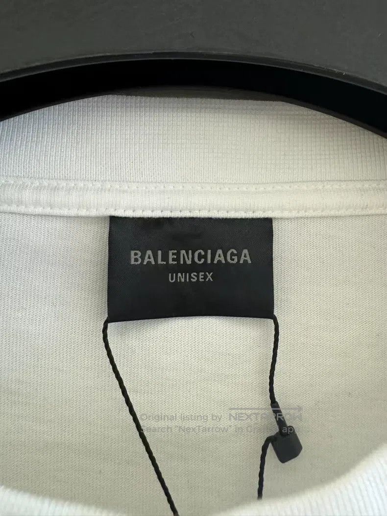 Balenciaga Balenciaga Black large destroyed short sleeve Size US M / EU 48-50 / 2 - 3 Thumbnail