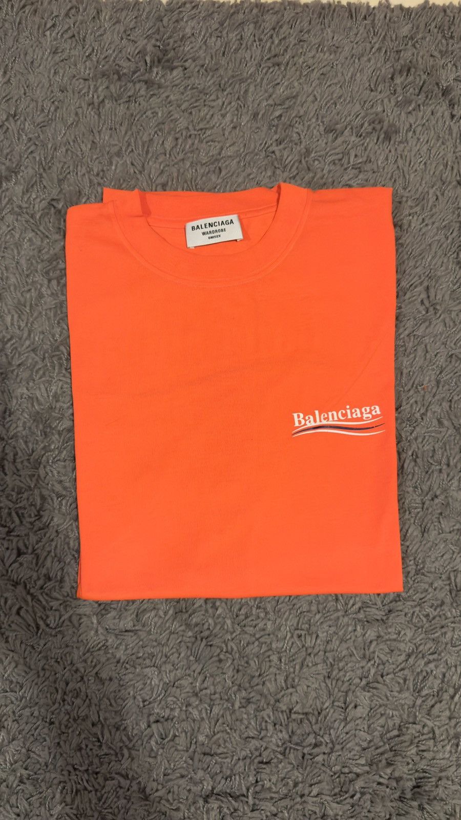 Balenciaga Balenciaga Political Campaign T-Shirt Orange Fluo Size US XS / EU 42 / 0 - 1 Thumbnail