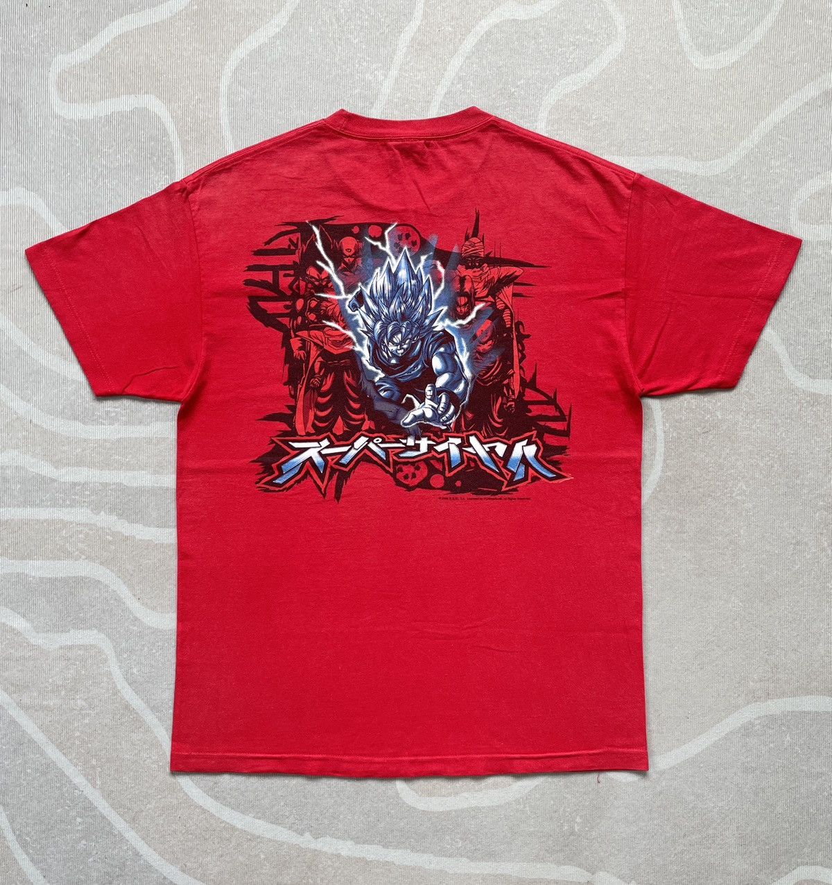 Anime Vintage Dragon Ball Z Son Goku SSJ Size US L / EU 52-54 / 3 - 5 Thumbnail