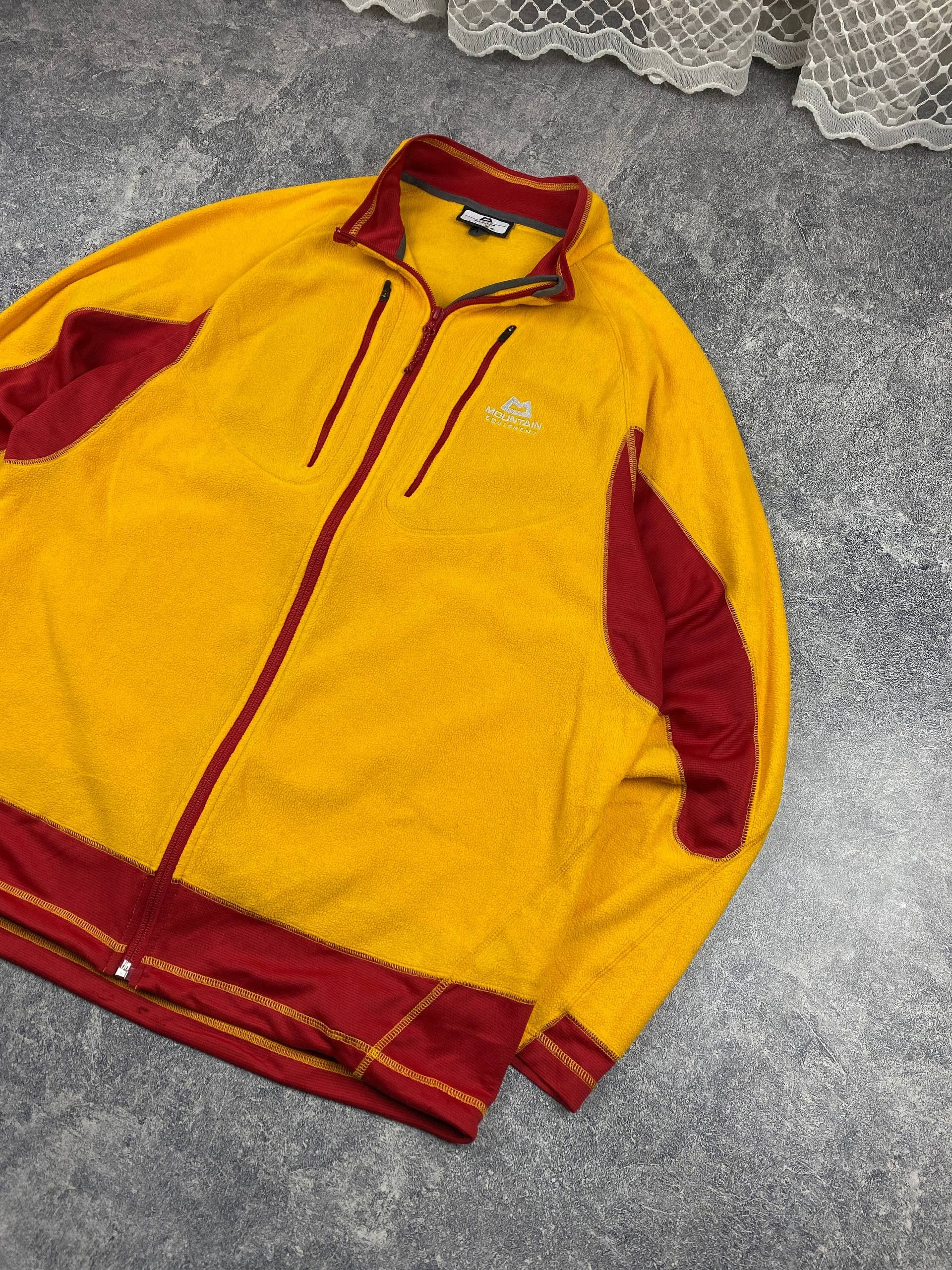Mountain Equipment Company Mountain equipment fleece track zip jacket yellow size XL Size US XL / EU 56 / 4 - 2 Thumbnail