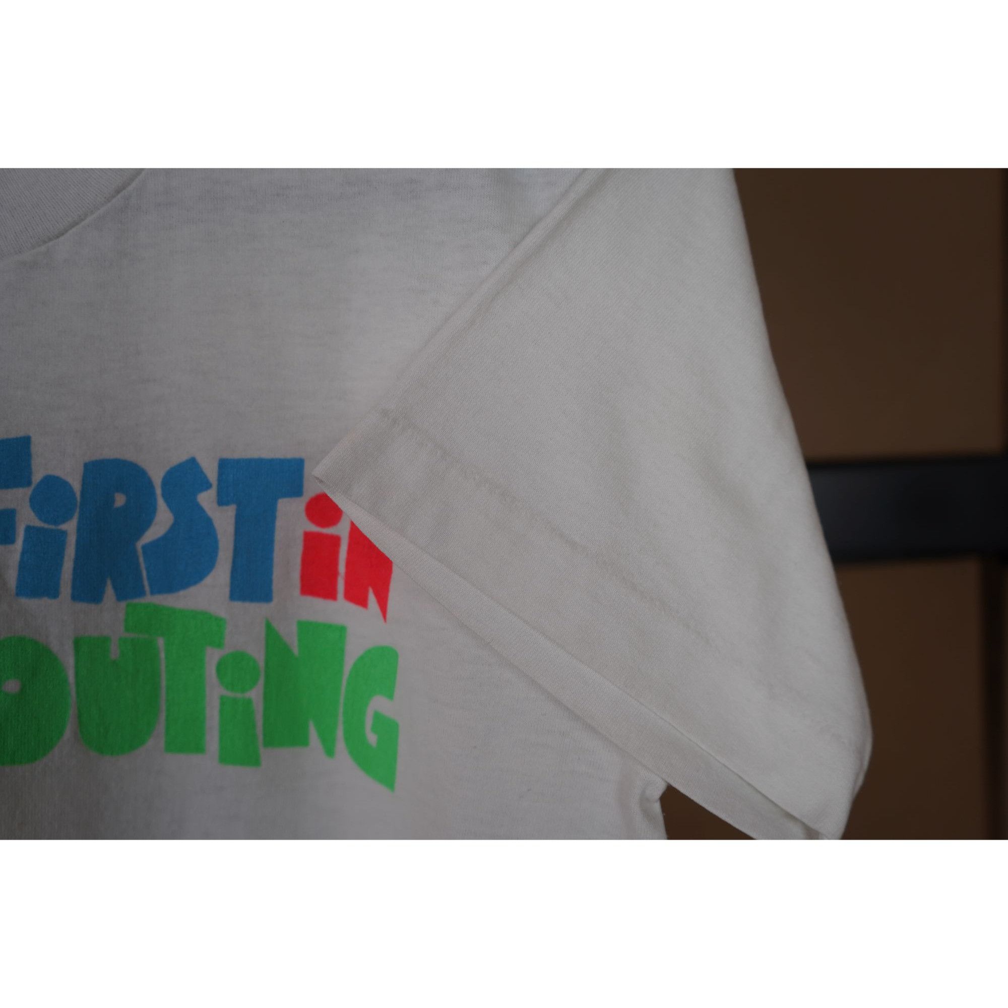 Vintage Women's Vintage Girls Scout Tshirt White S #451 Size S / US 4 / IT 40 - 4 Thumbnail