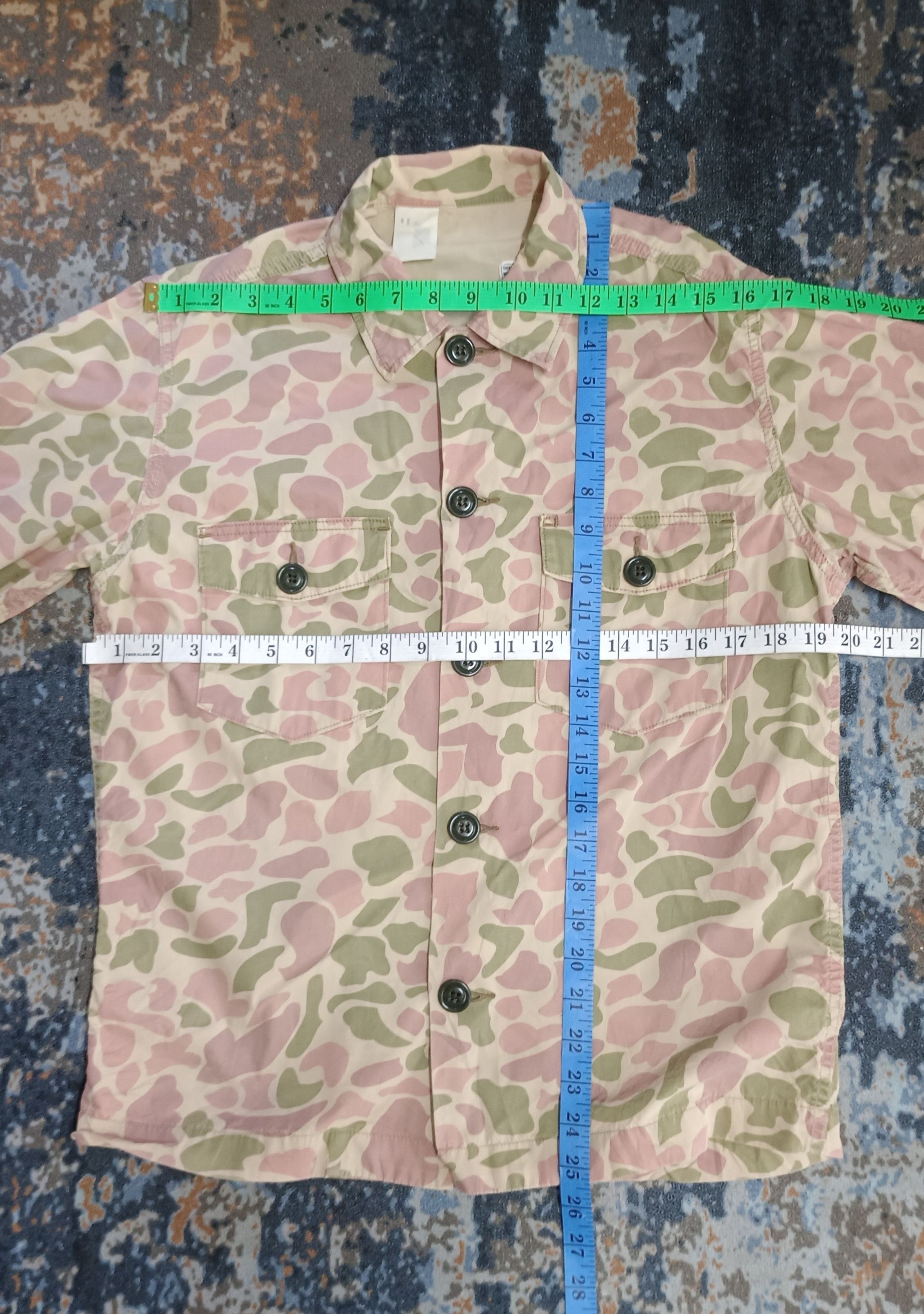 N.Hoolywood N. Hollywood Camouflage (BG) Shirt Button Up Size US M / EU 48-50 / 2 - 14 Thumbnail