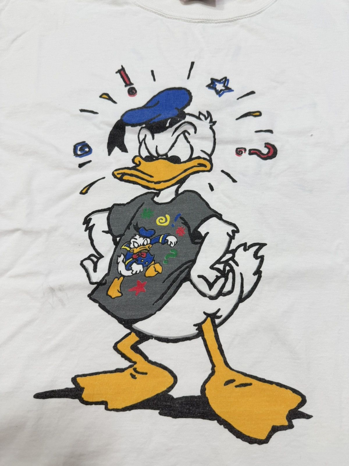 Other Vintage 90s Donald Duck t-shirt Size US L / EU 52-54 / 3 - 4 Thumbnail