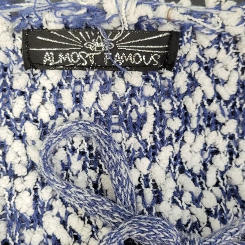 Almost Famous Almost Famous Womens 2X PolyAcrylic V Neck Hooded Sweater Size XXL / US 16-18 / IT 52-54 - 5 Thumbnail