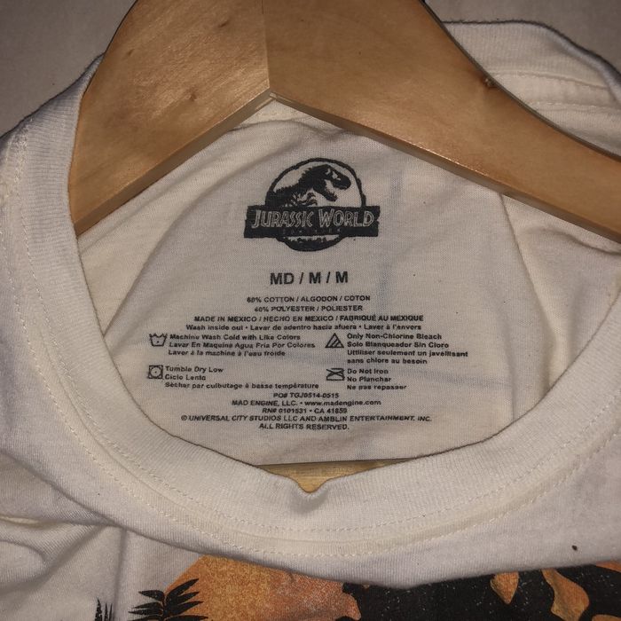 Whites Jurassic park official merchandise | Grailed