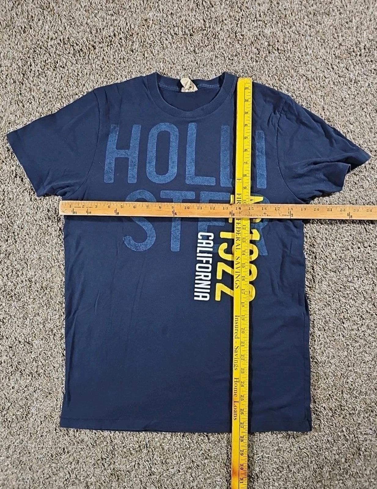 Hollister Hollister California 1922 Blue Stain L Tshirt Size US L / EU 52-54 / 3 - 2 Thumbnail