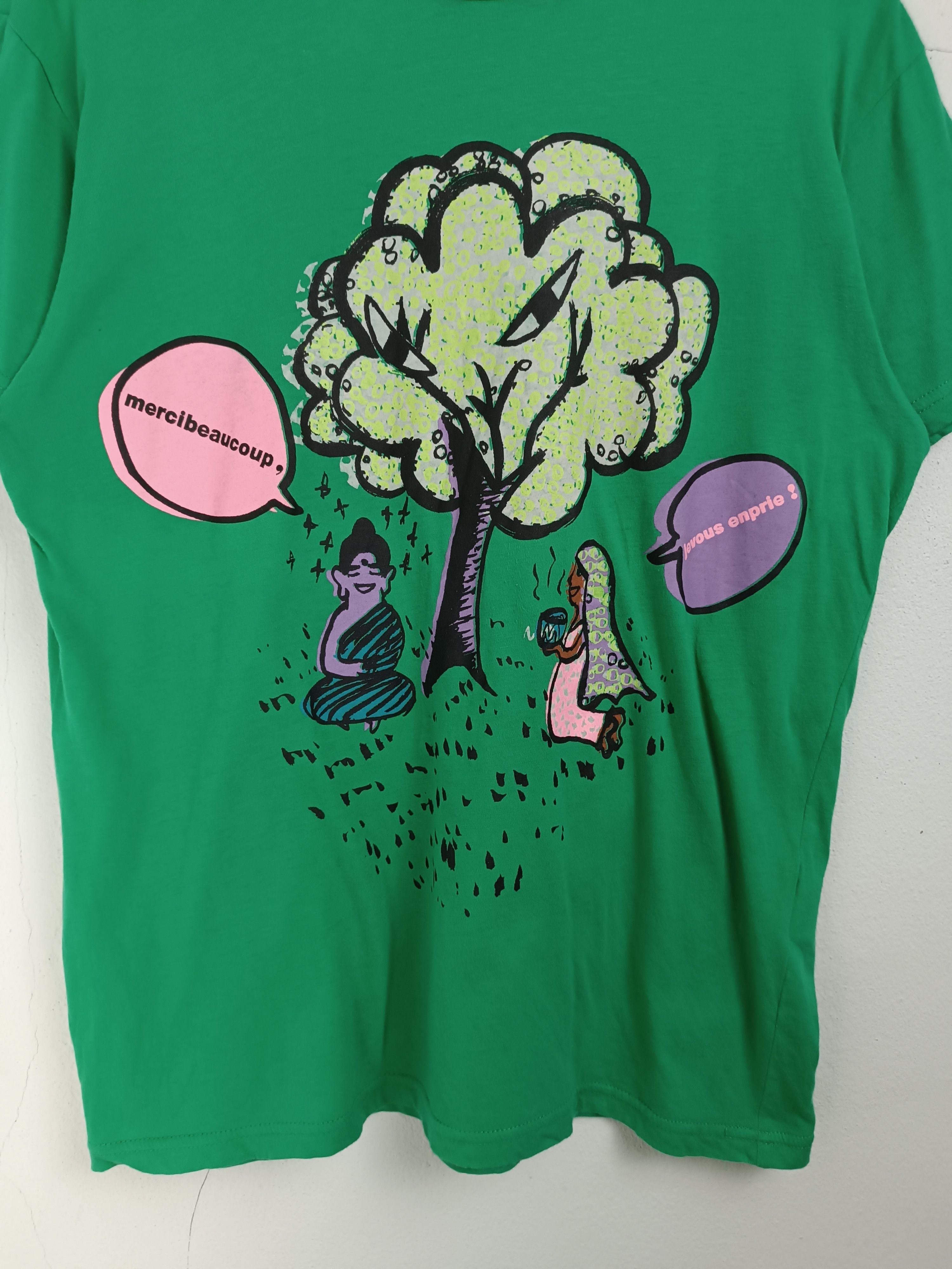 Issey Miyake VINTAGE MERCIBEAUCOUP ISSEY MIYAKE GRAPHIC TREE TEE Size US S / EU 44-46 / 1 - 10 Thumbnail