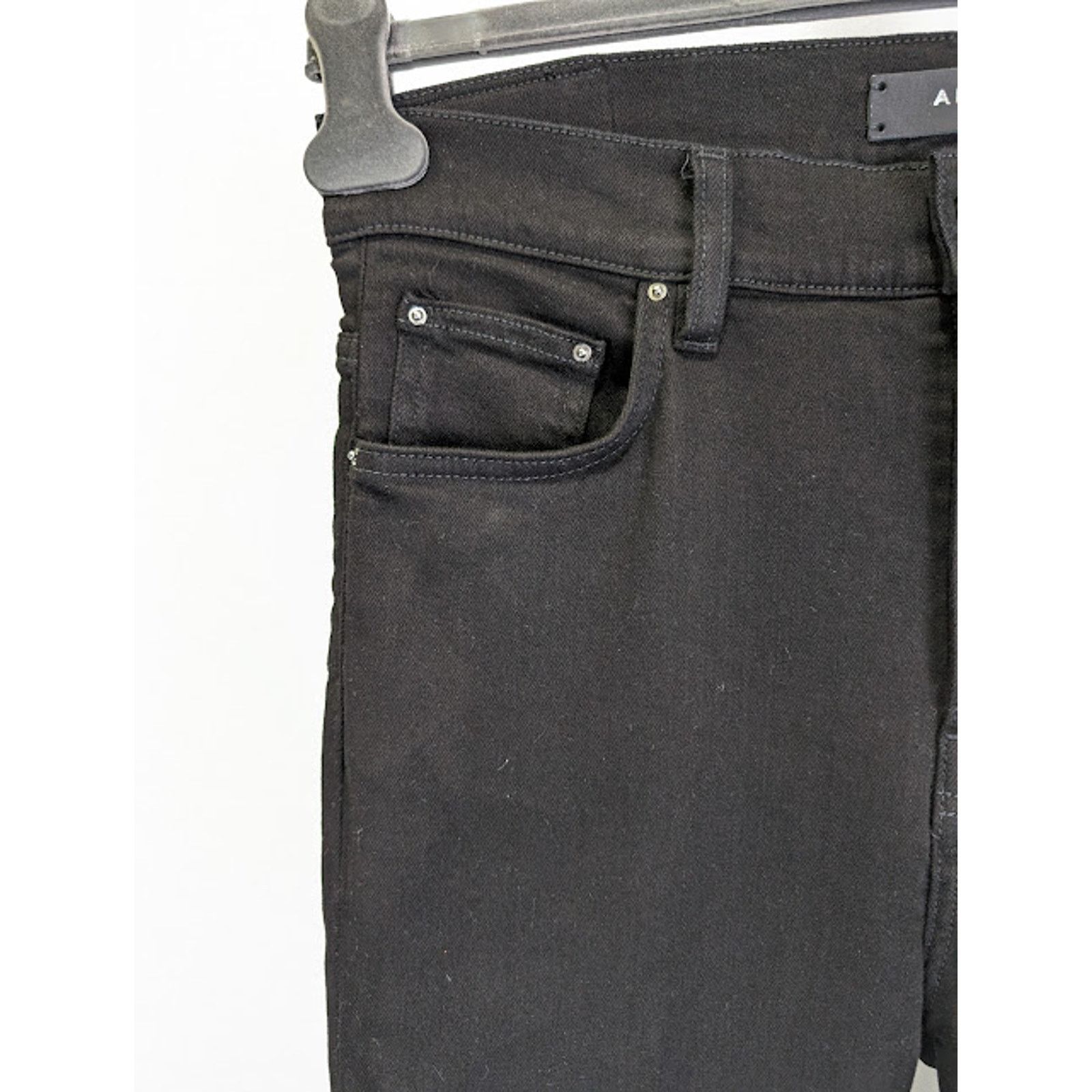 Amiri o1rshd1 Stacked Flare Jeans in Black OD Size US 30 / EU 46 - 7 Thumbnail