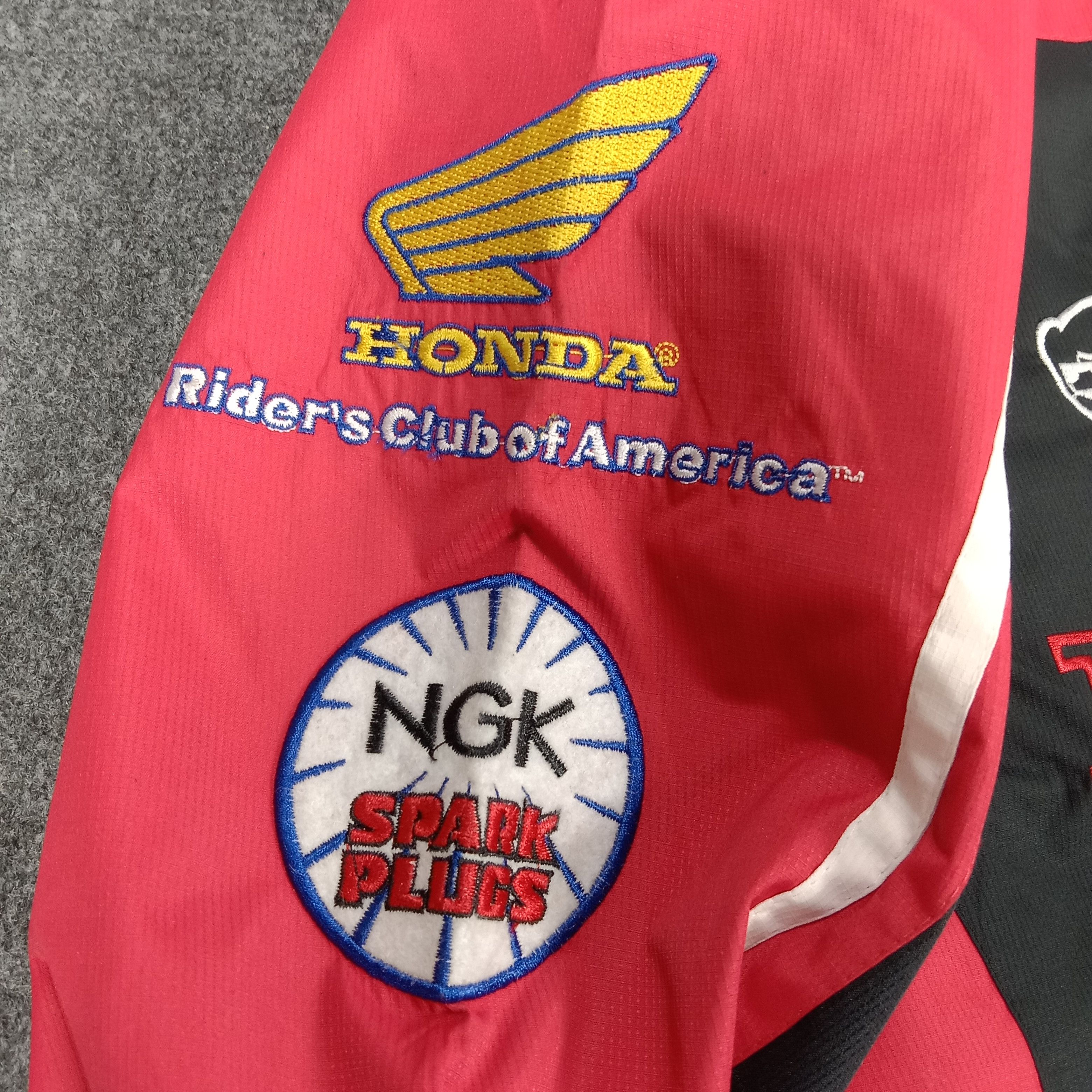Ferrari × Honda × Vintage Honda X Ferrari Japanese Racing Bikers Jacket Size US L / EU 52-54 / 3 - 3 Thumbnail