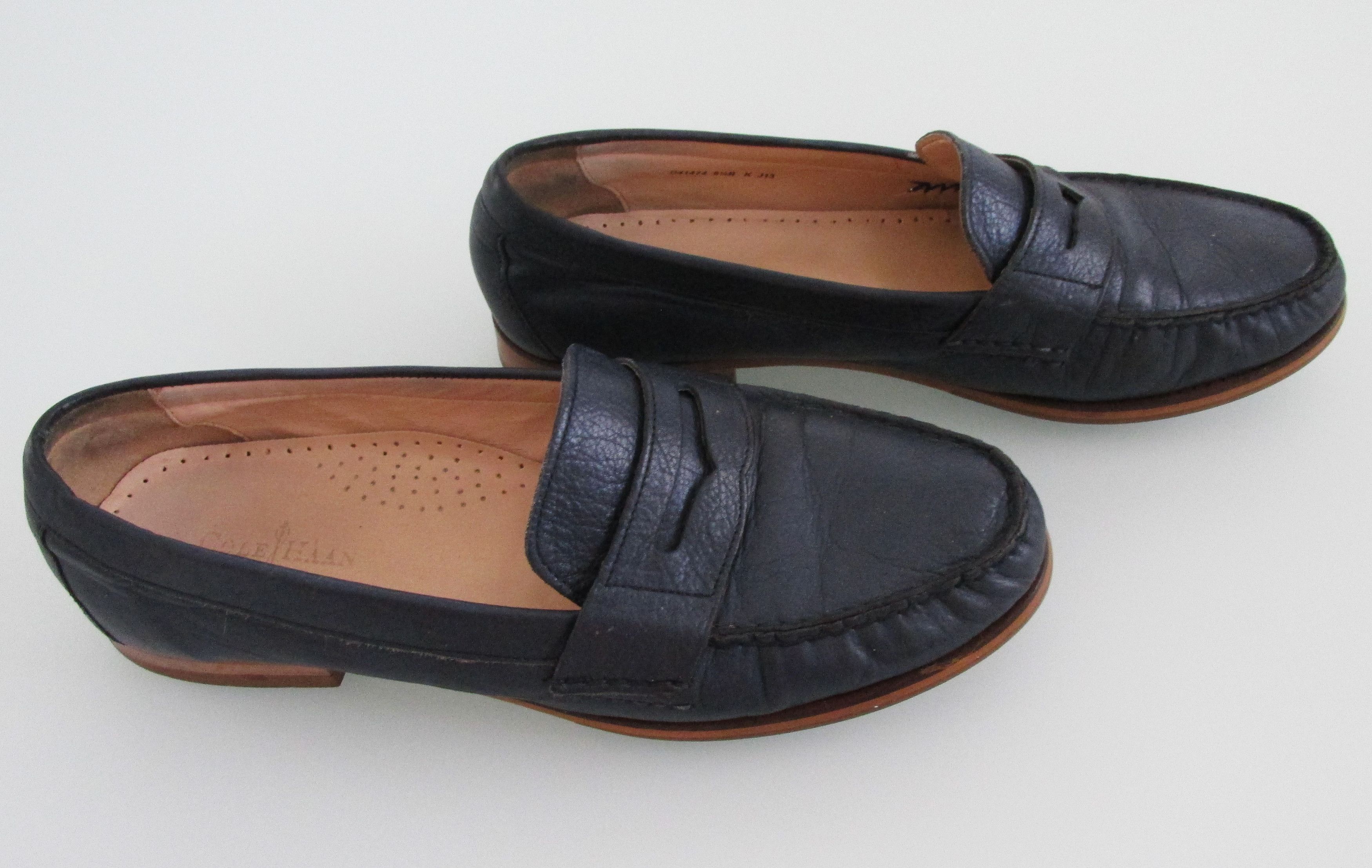 Cole Haan Cole Haan Women's Leather Penny Loafers Size 9.5 B Size US 9.5 / IT 39.5 - 3 Thumbnail