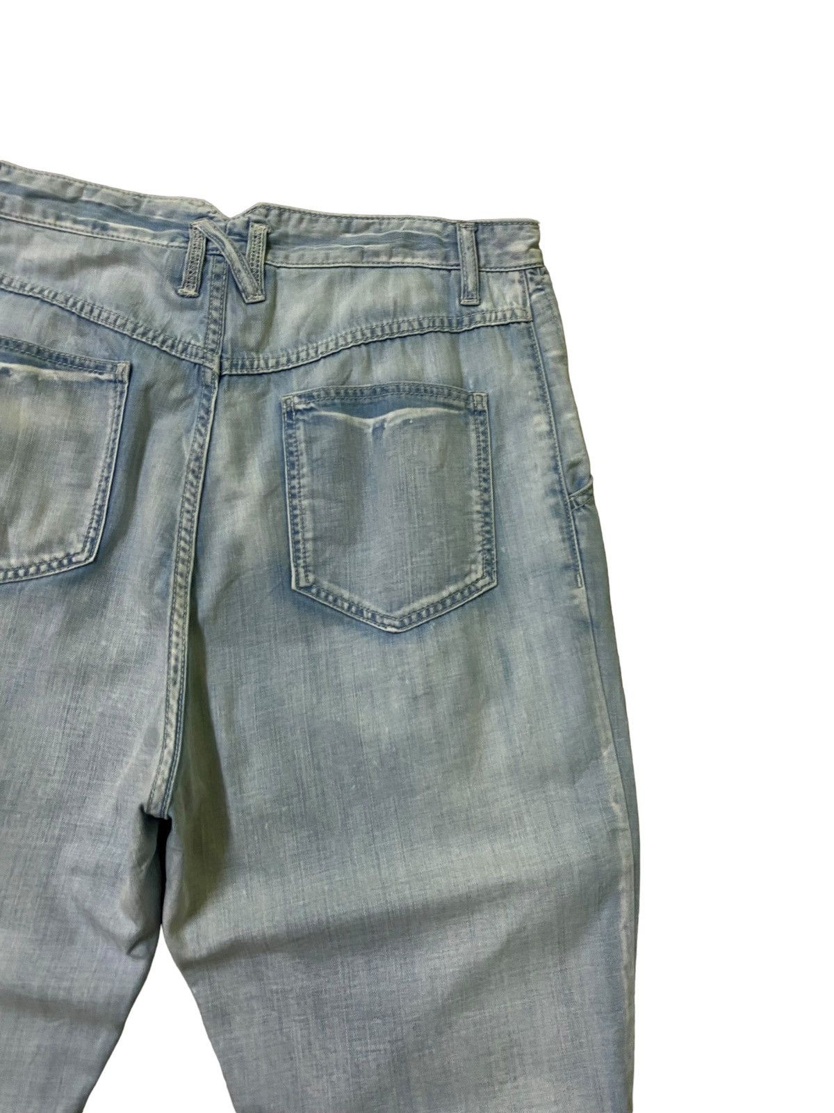 Designer × Issey Miyake × Ne-Net VINTAGE RARE NE-NET ISSEY MIYAKE LOSSE DENIM Size US 29 - 11 Thumbnail