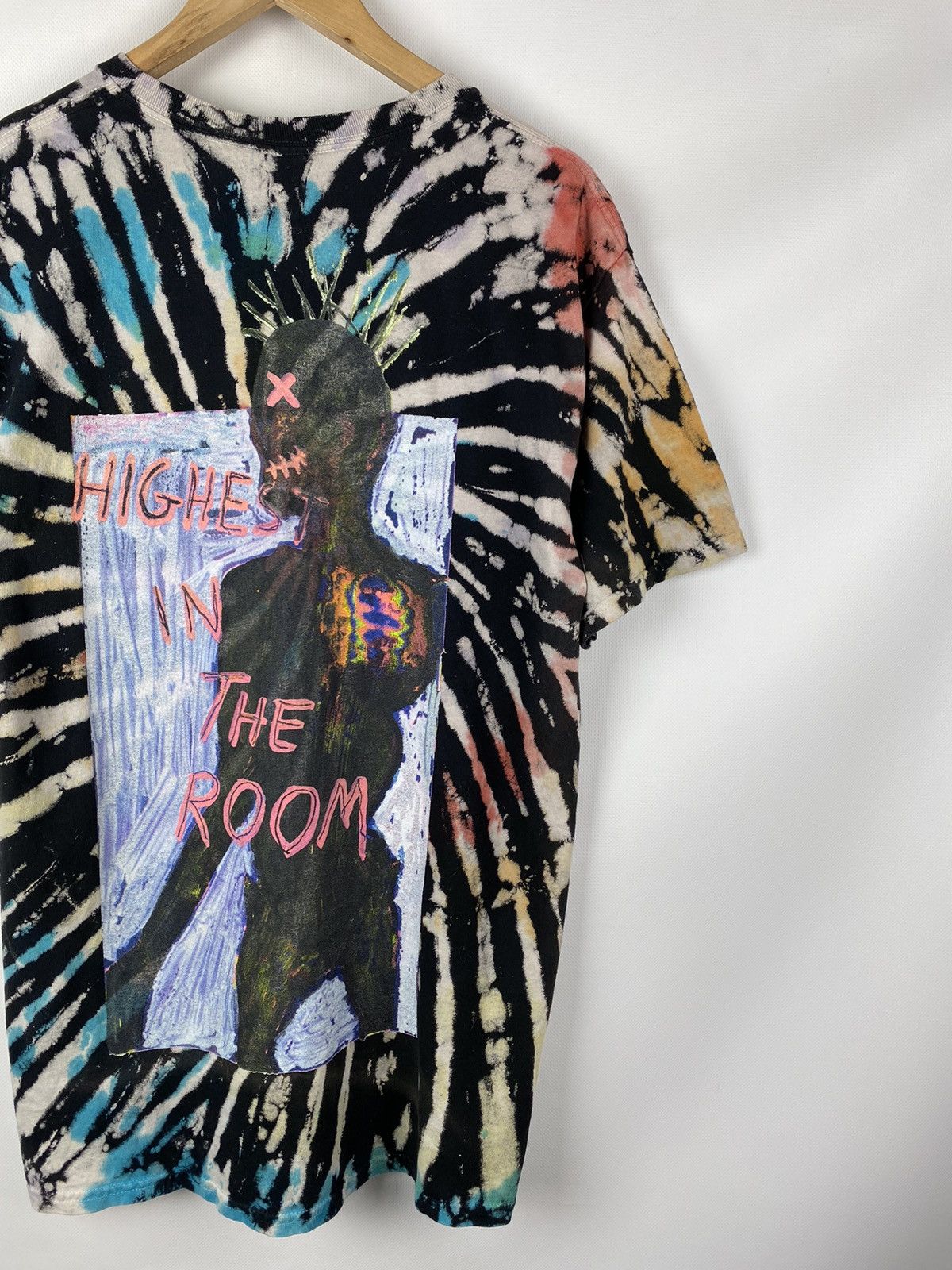 Travis Scott Cactus Jack Travis Scott Highest In The Room 2019 T Shirt Size US L / EU 52-54 / 3 - 13 Thumbnail
